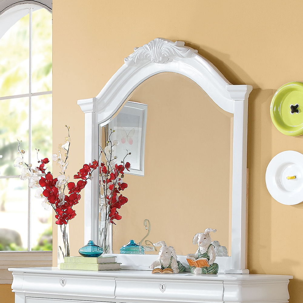 Estrella - Mirror - White, white