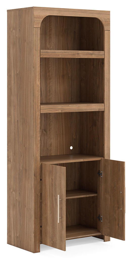 Ashley Furniture Dovander - Display Cabinet - Brown - Image 4