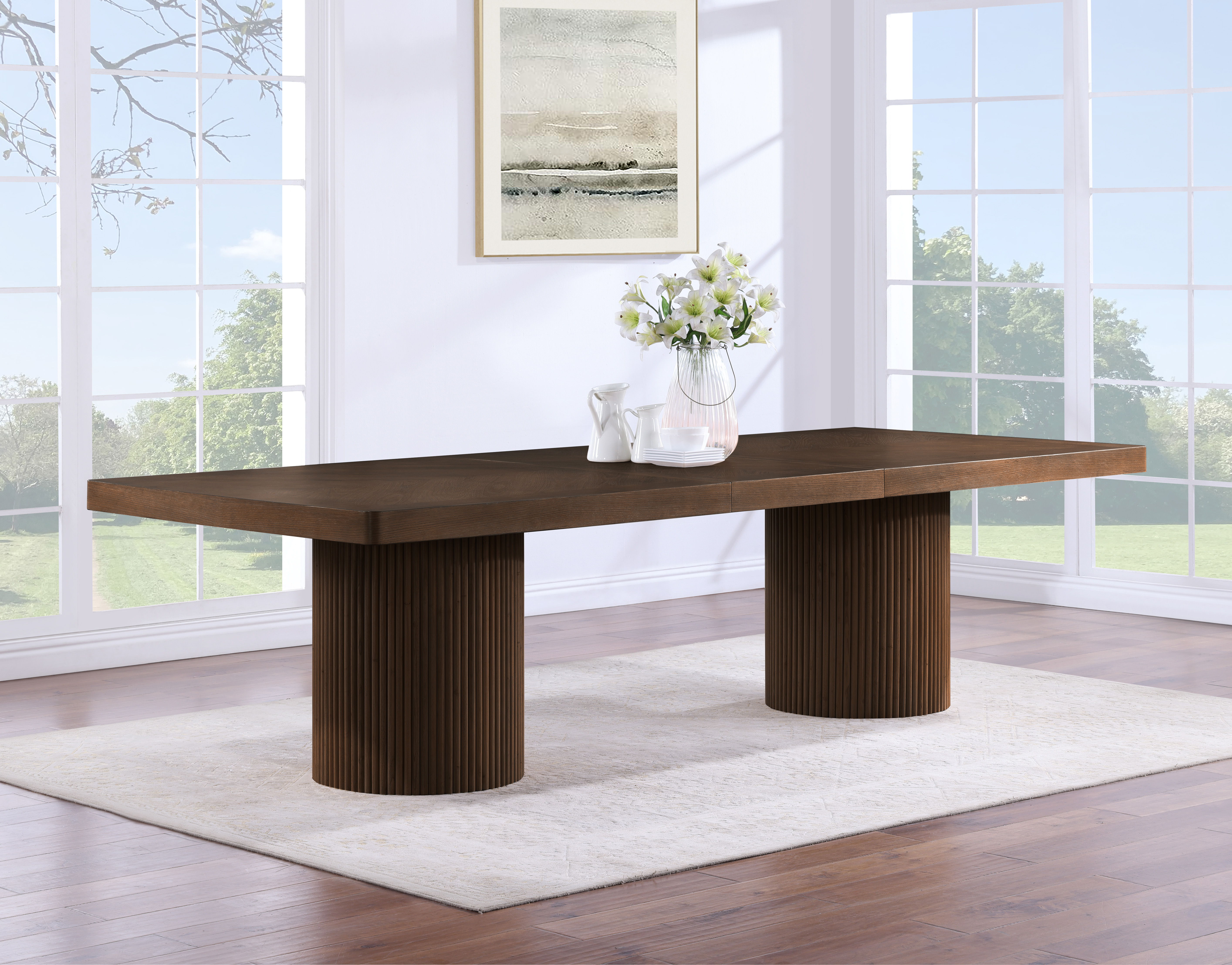 Belinda - Dining Table - Brown