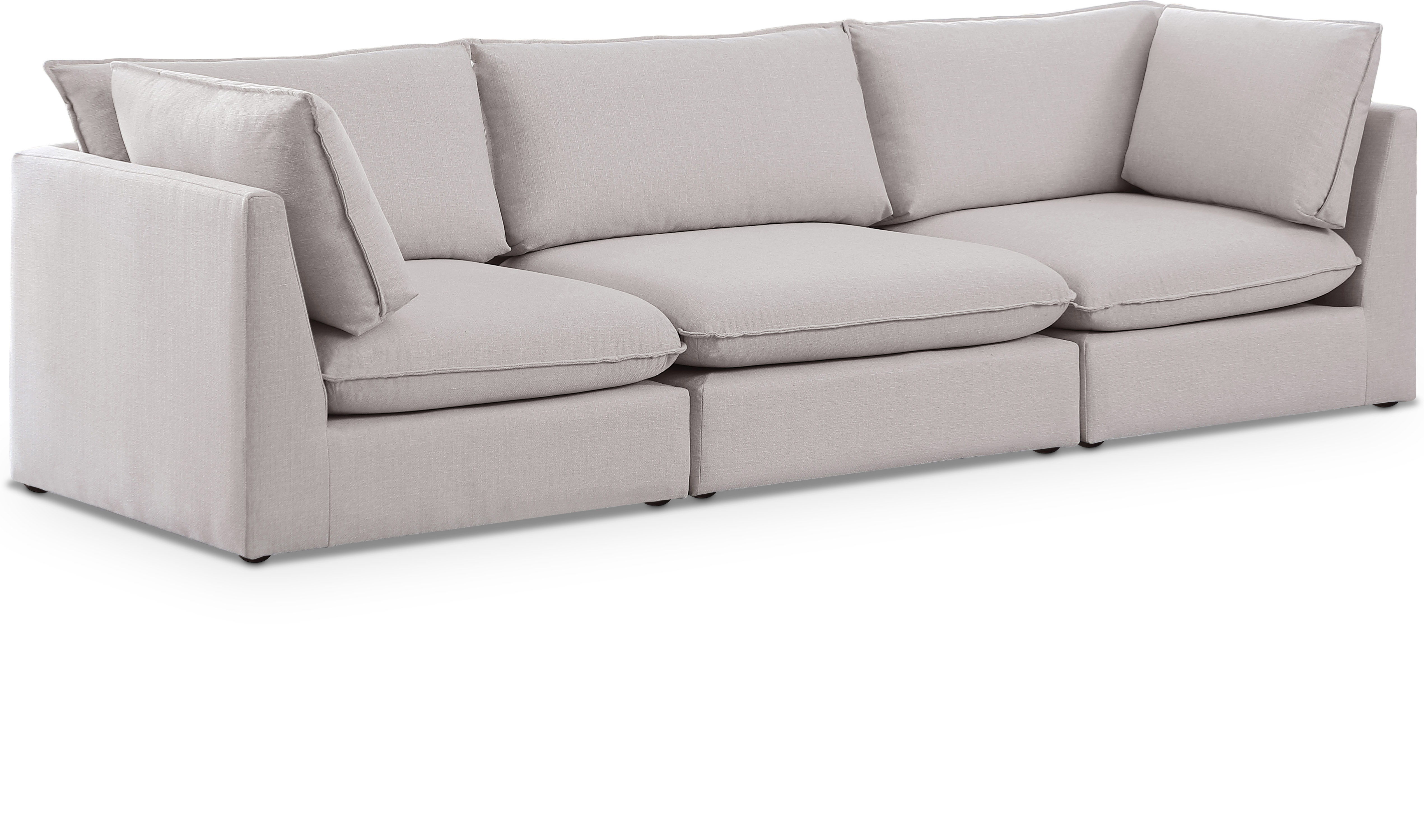 Mackenzie - 3 Seat Modular Sofa - Beige