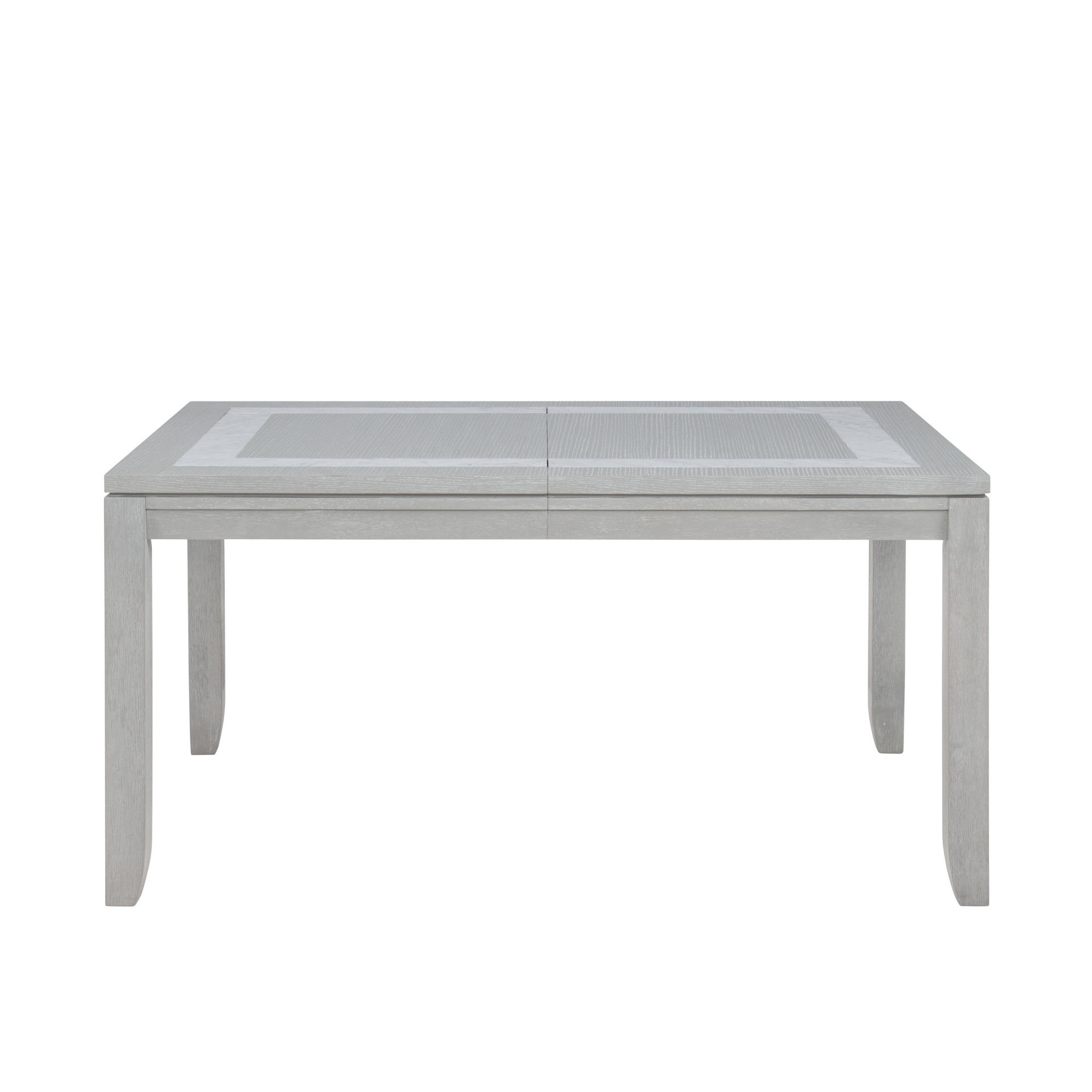 Fiona - Rectangle Dining Table - Mist Gray, light gray, view 4