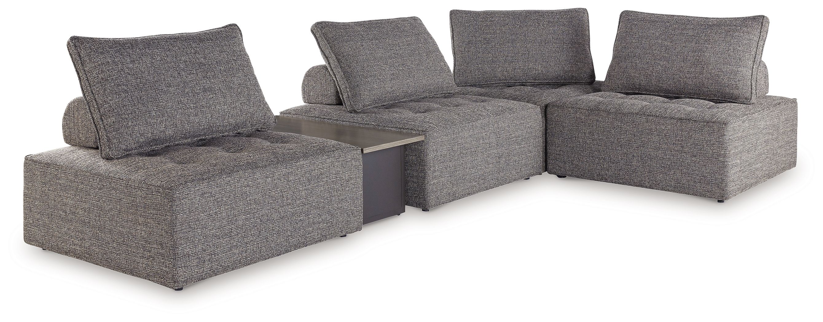 5 Pc · Outdoor Sectional With End Table