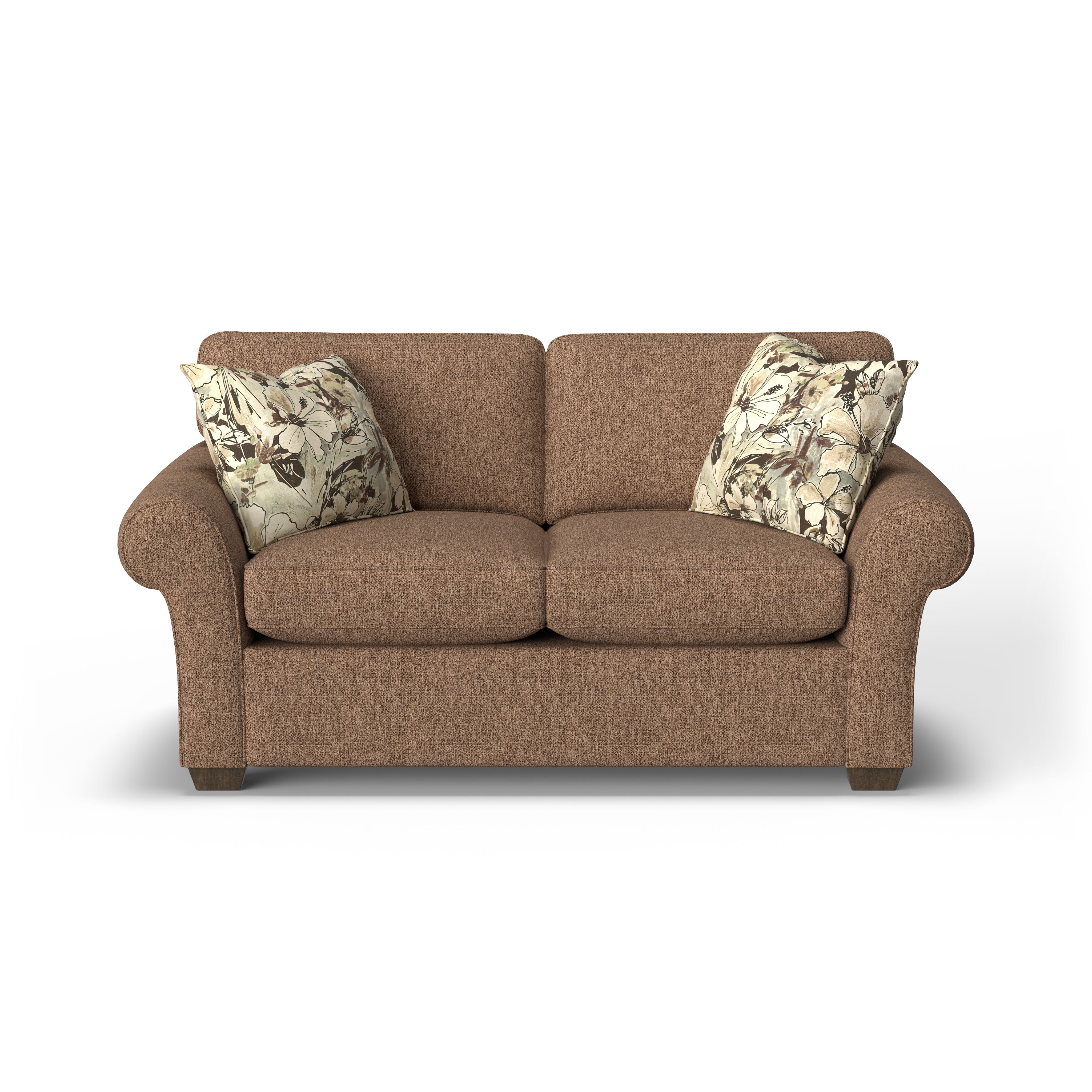 Vail - Fabric Loveseat, light brown, view 5