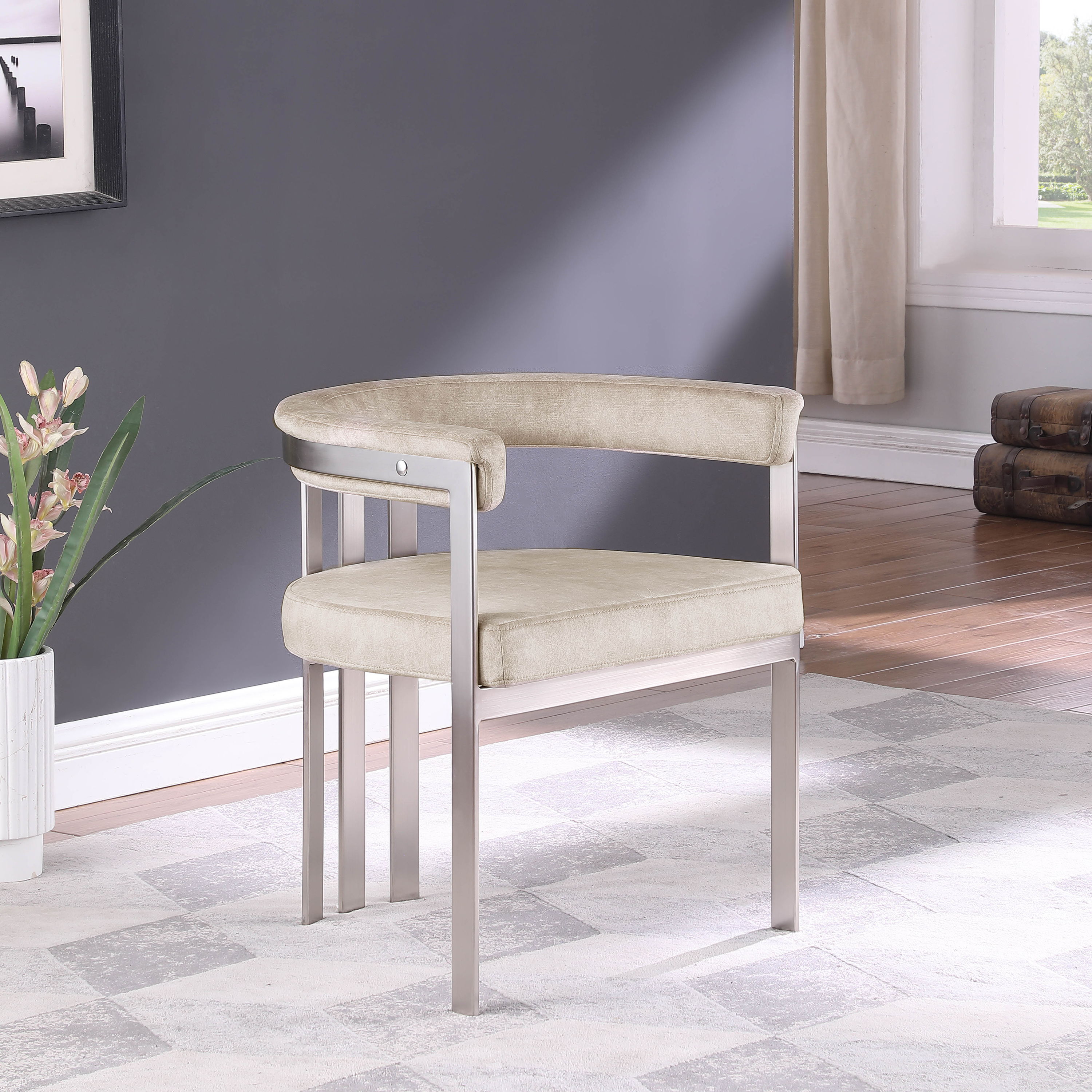 Marcello - Dining Chair (Set of 2) - Beige