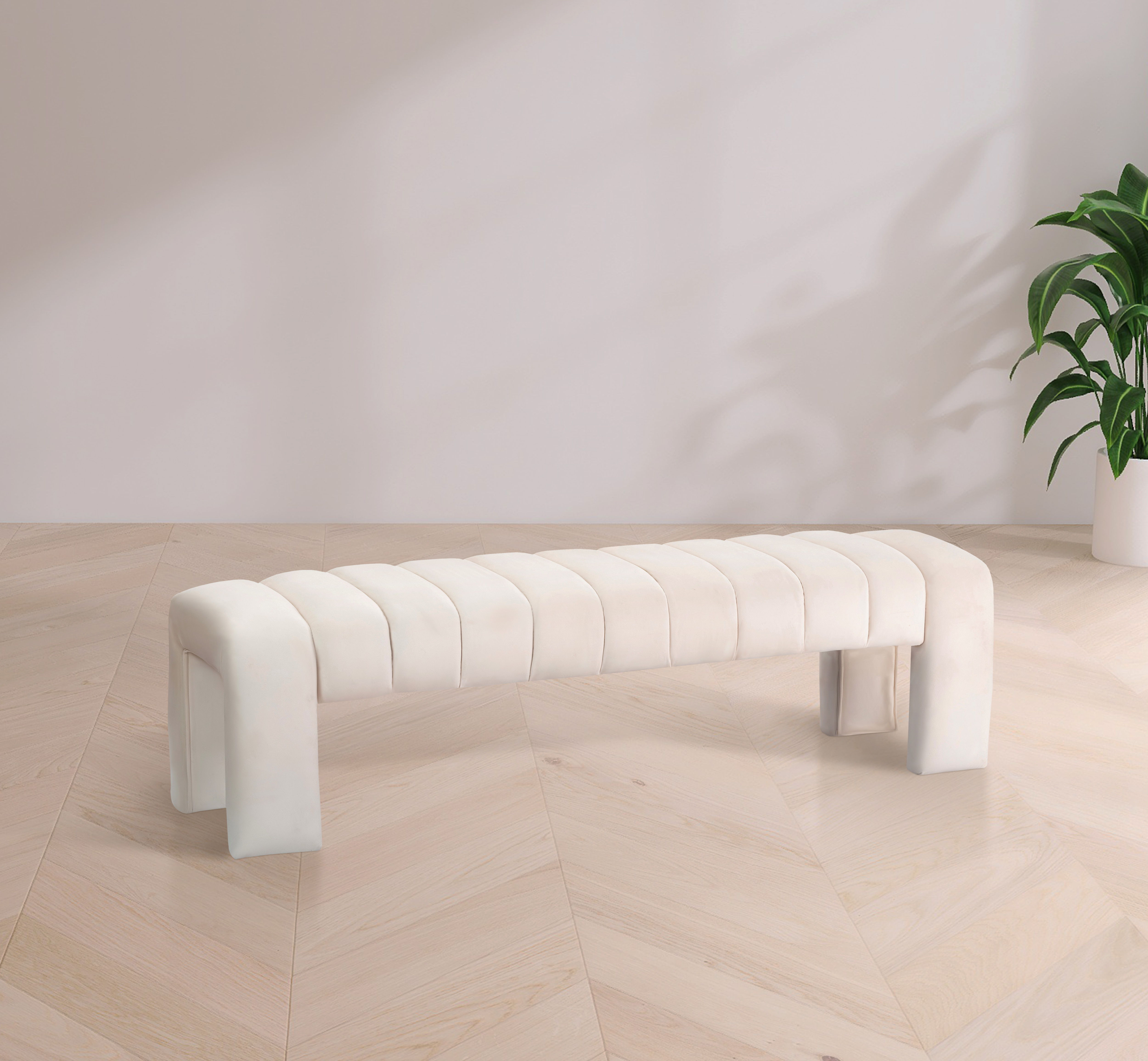 Andaz - Bench - Cream