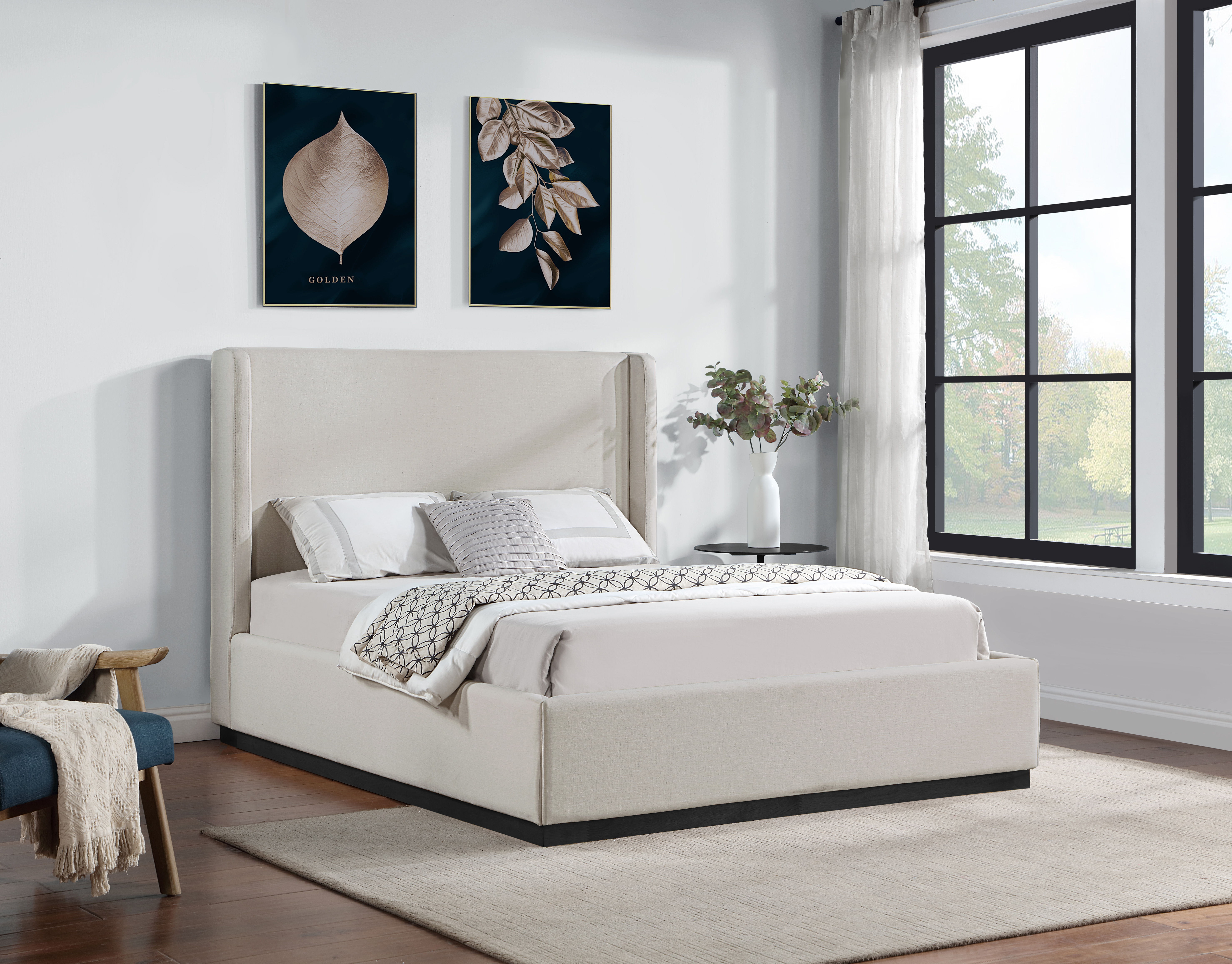 Flynn - Full Bed - Beige