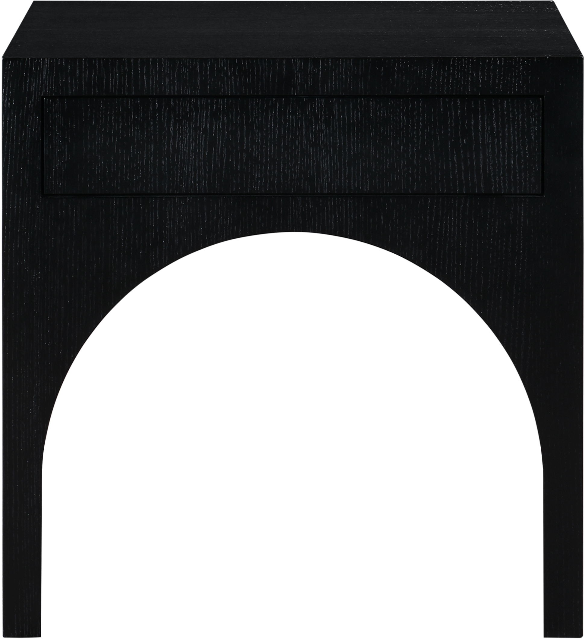 August - Night Stand - Black