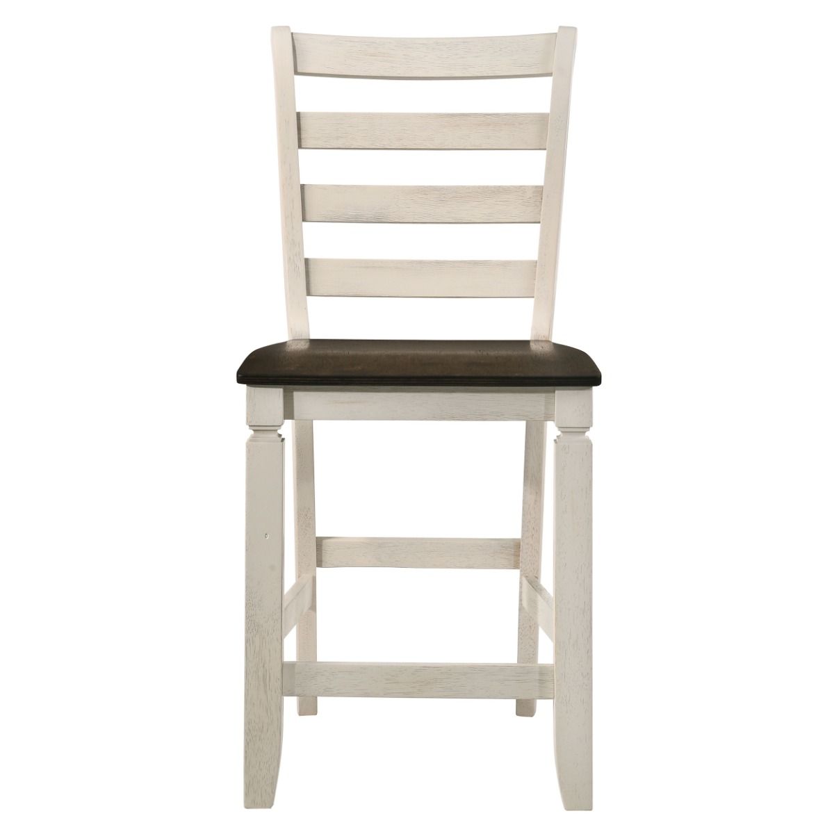 Tasnim - Counter Height Chair (Set of 2) - Oak & Antique White, white, view 3