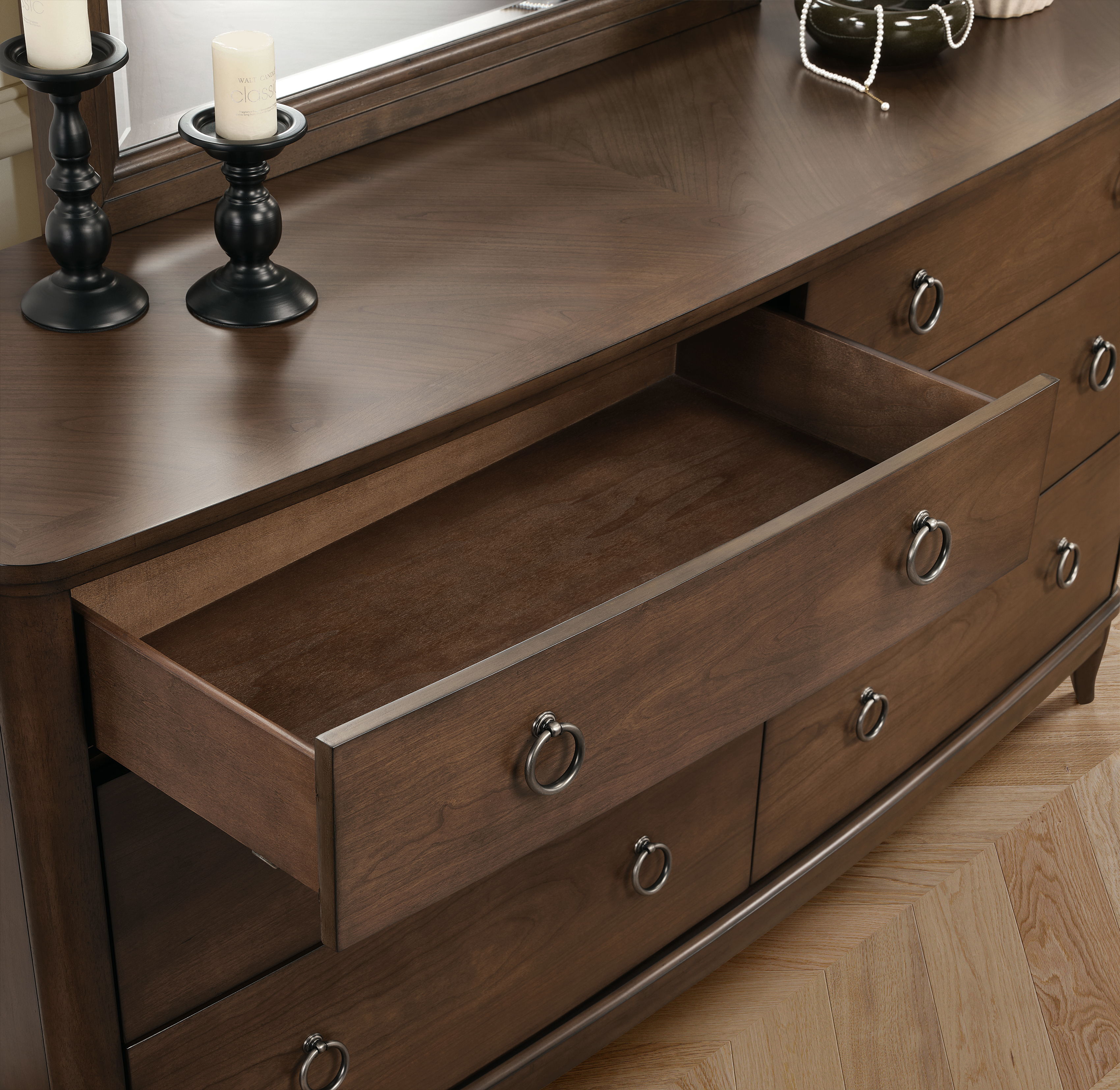 Bellevue - Dresser - Whiskey Brown, dark brown, view 6