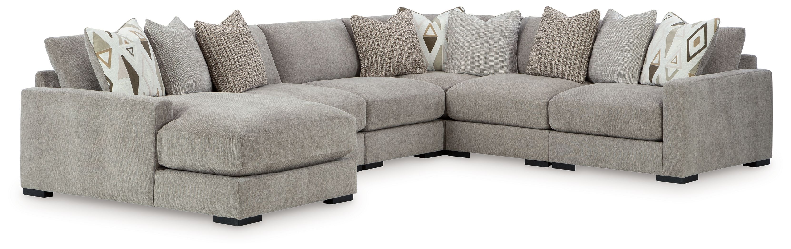 6 Pc · Sectional With LAF Corner Chaise