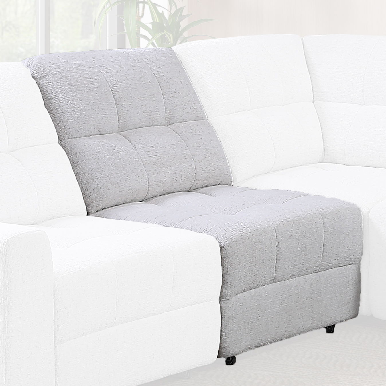Snyder - Armless Slider - White