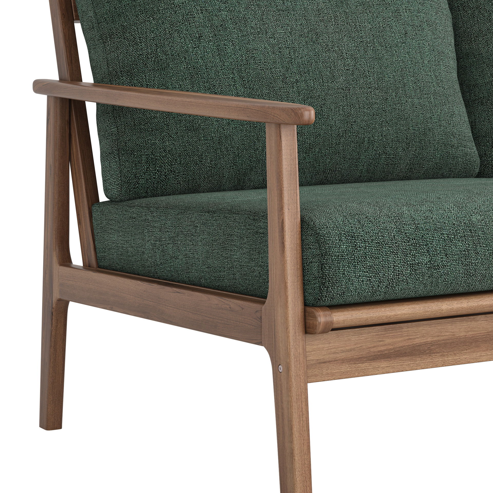 Ashton - Patio Sofa - Moss, light brown, view 6