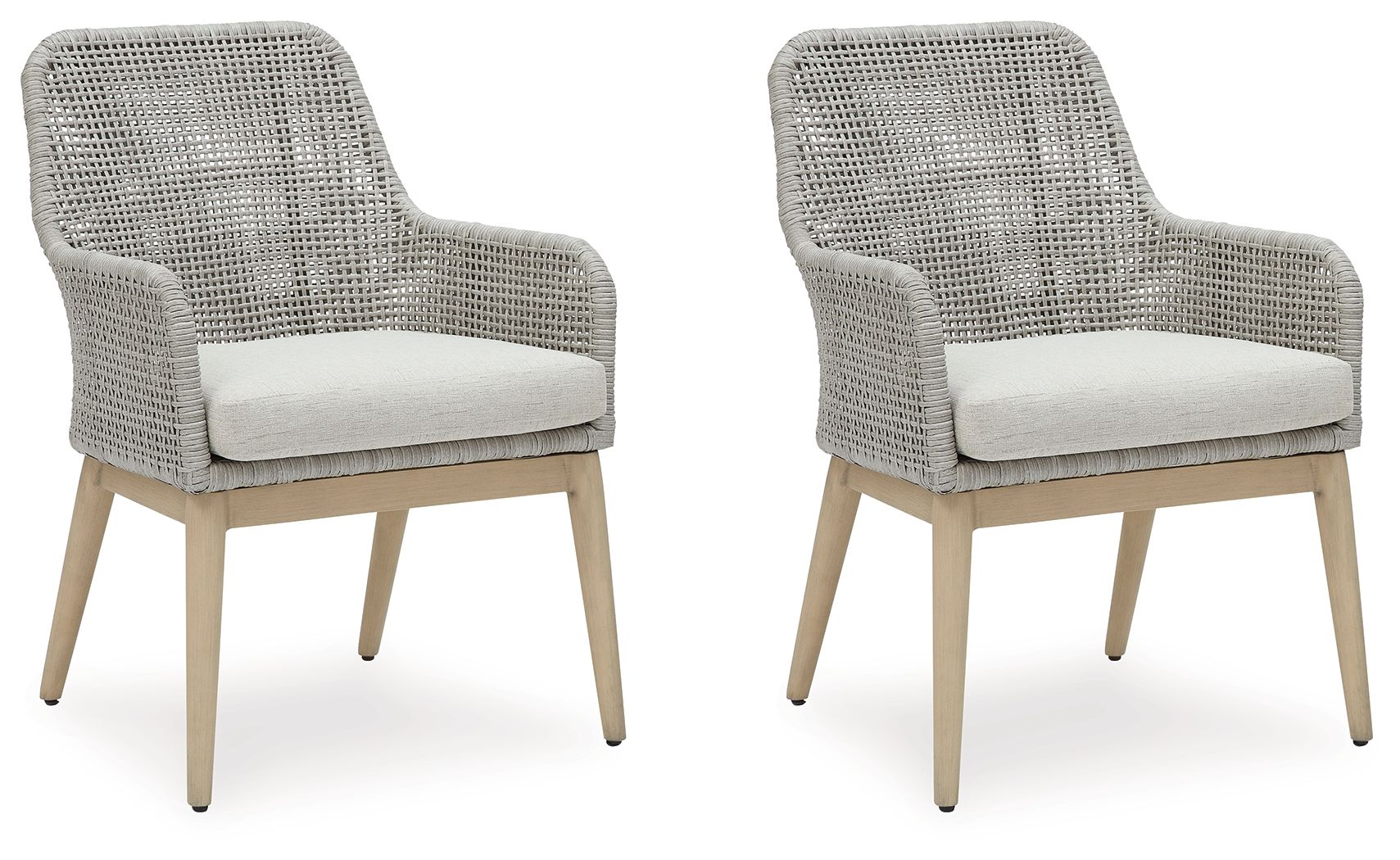 Ashley Seton Creek Arm Chair With Cushion (2/CN) - Gray