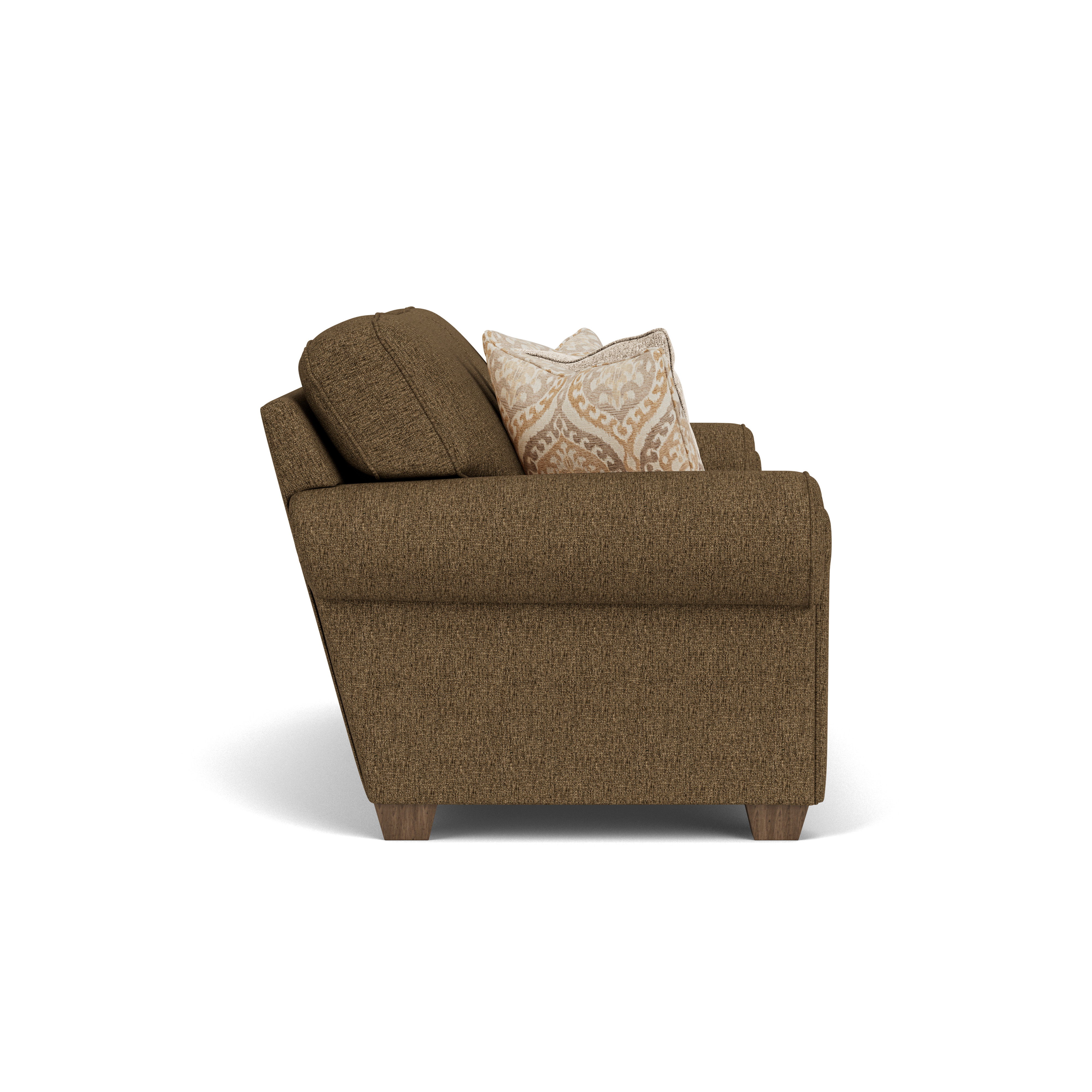 Carson - Fabric Loveseat, light brown, view 4