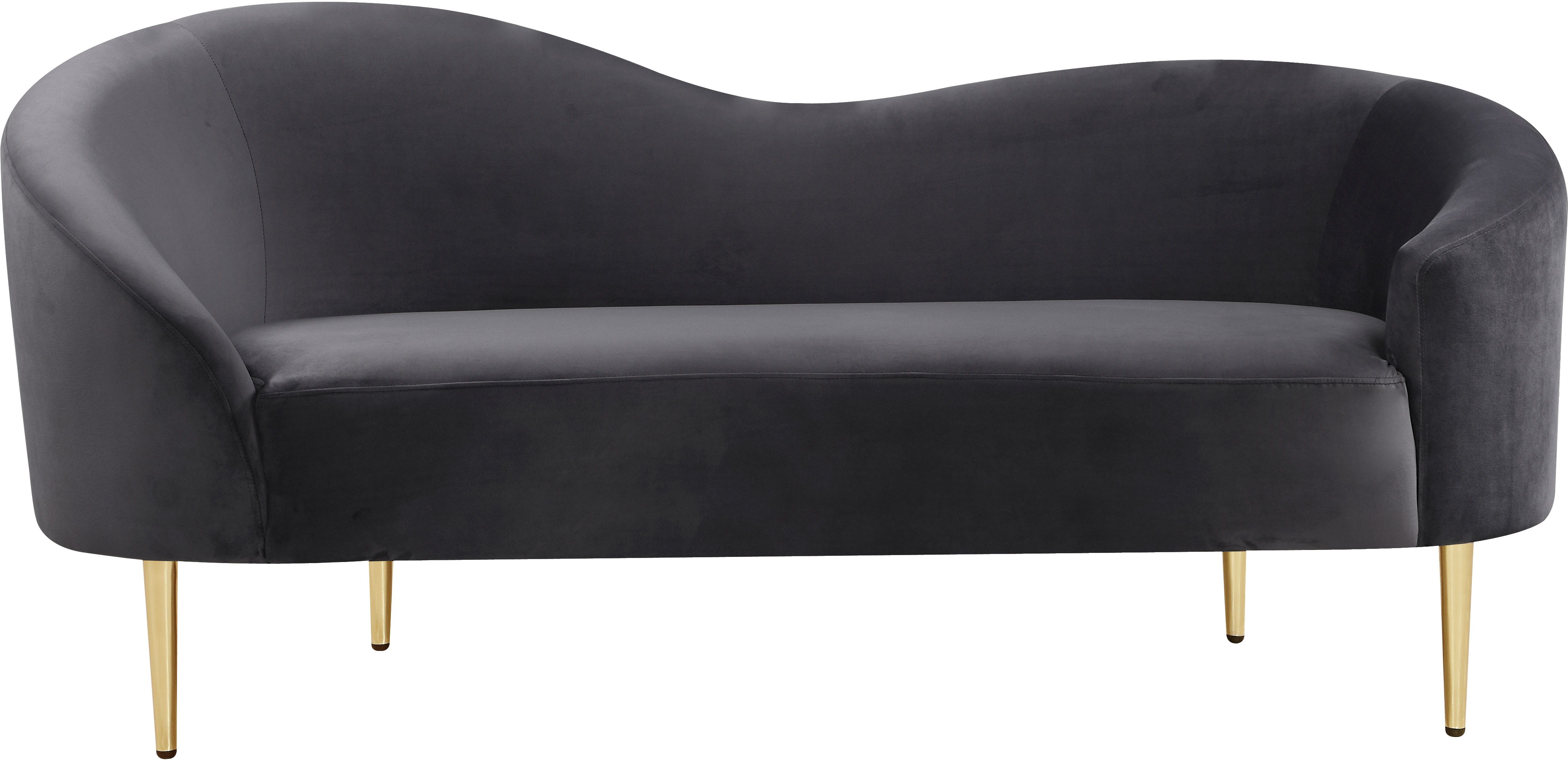 Ritz - Loveseat - Gray