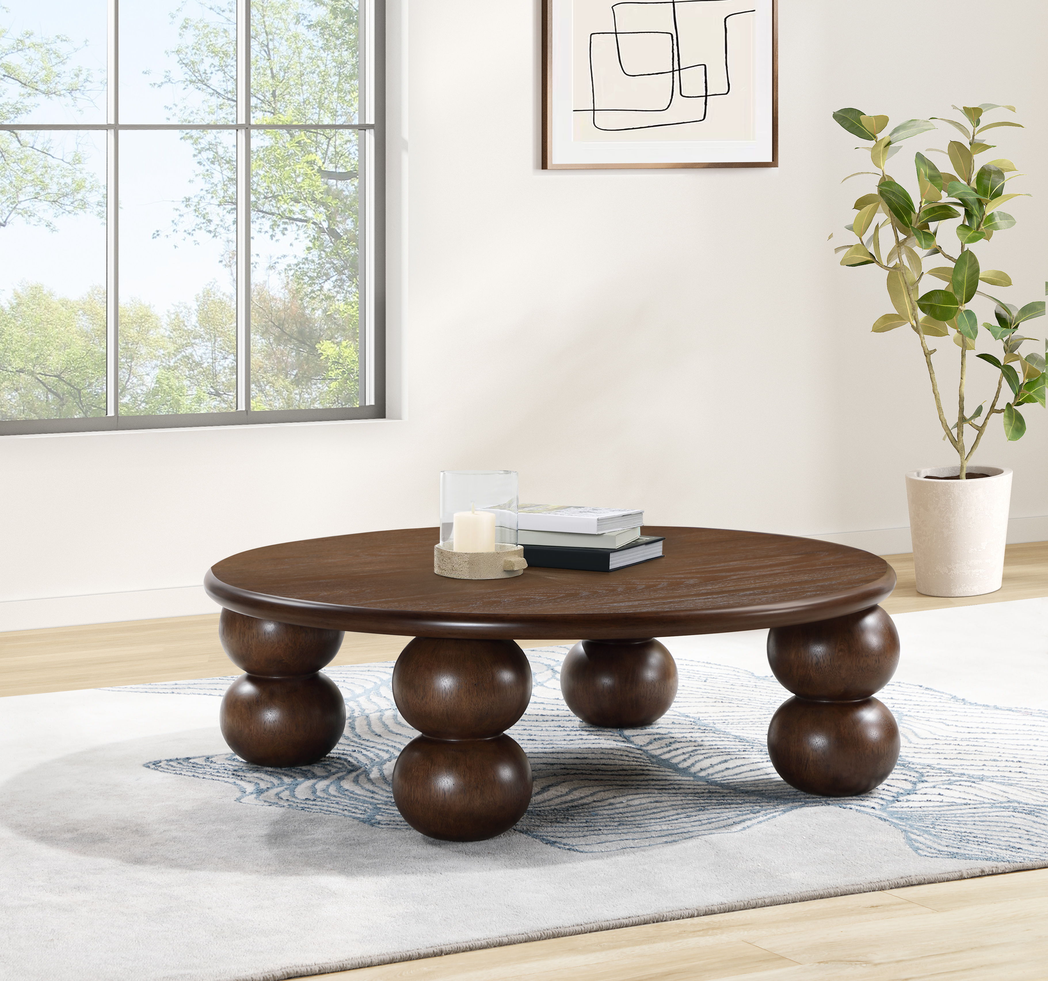 Kelvin - Coffee Table - Brown