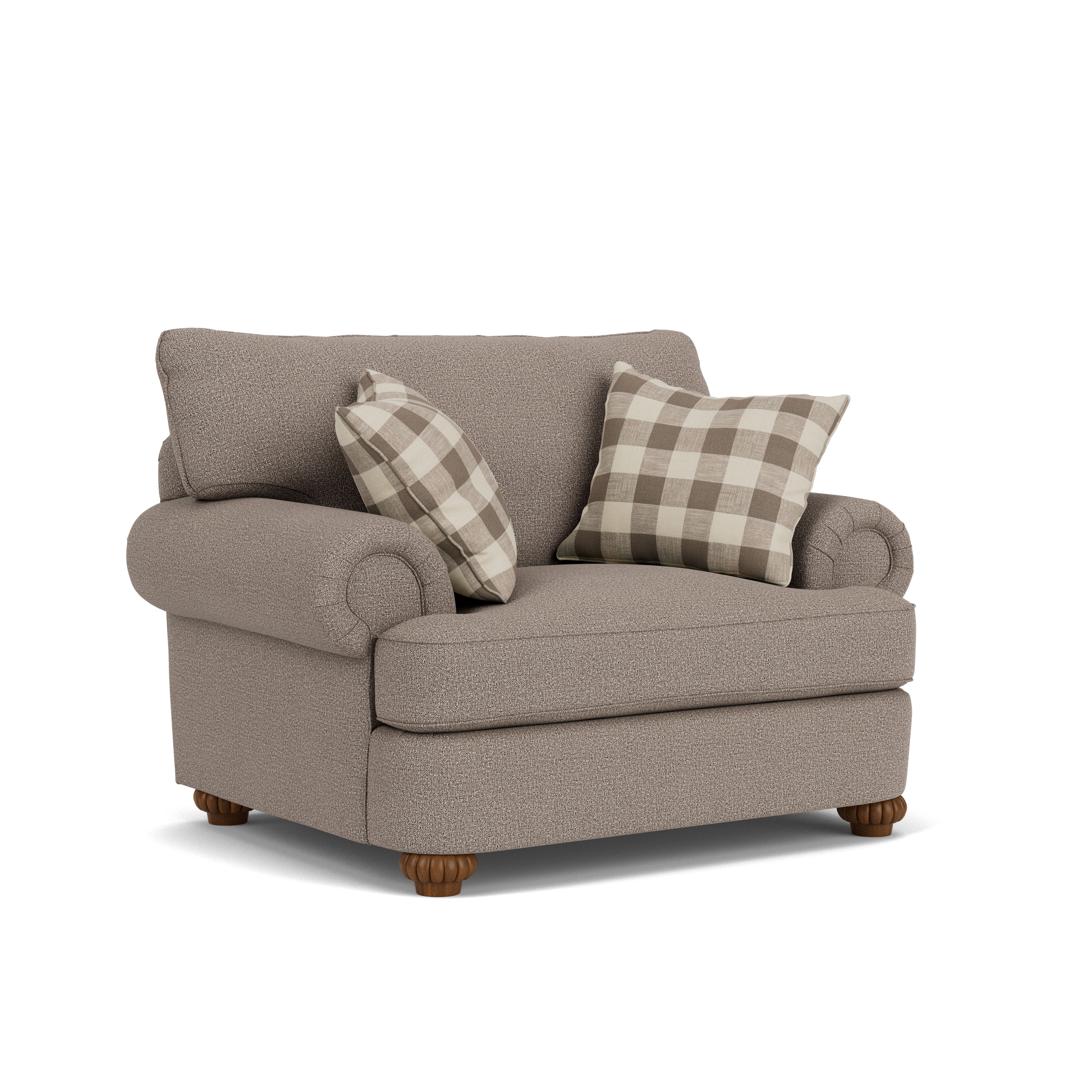 Patterson - Fabric Chair, dark gray, view 2