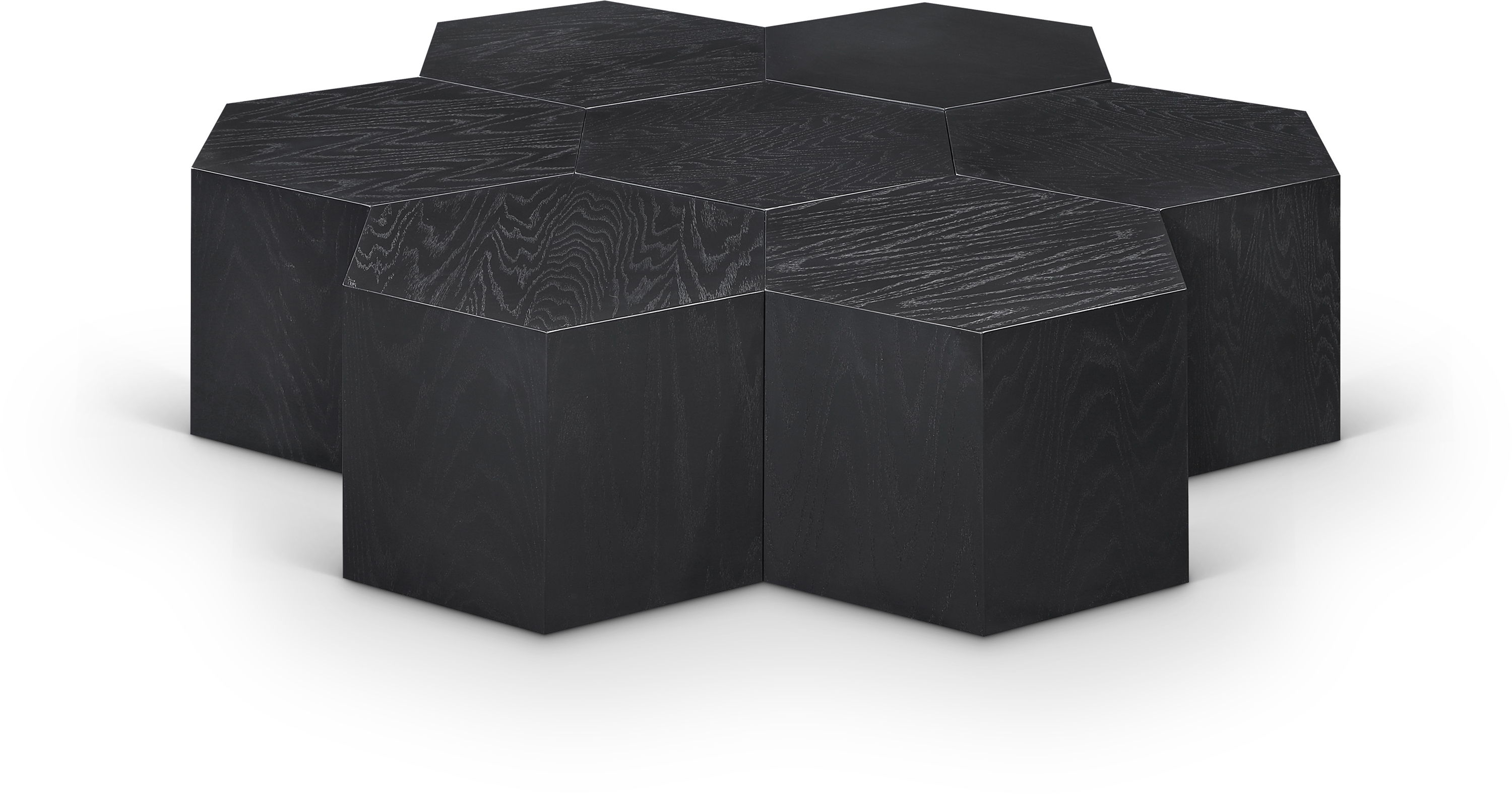 Eternal - Coffee Table 7 Piece - Black