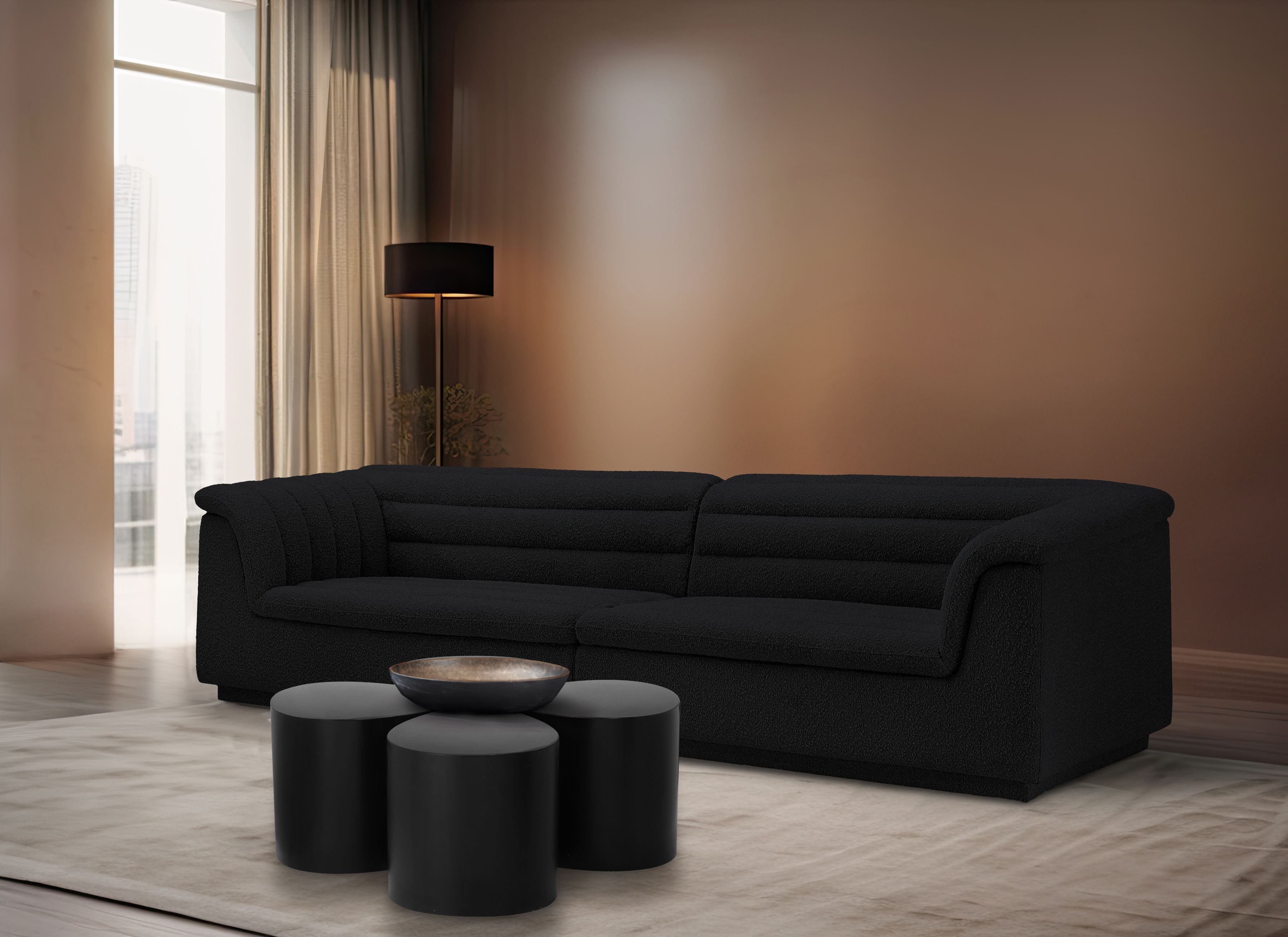 Petal - Coffee Table - Black