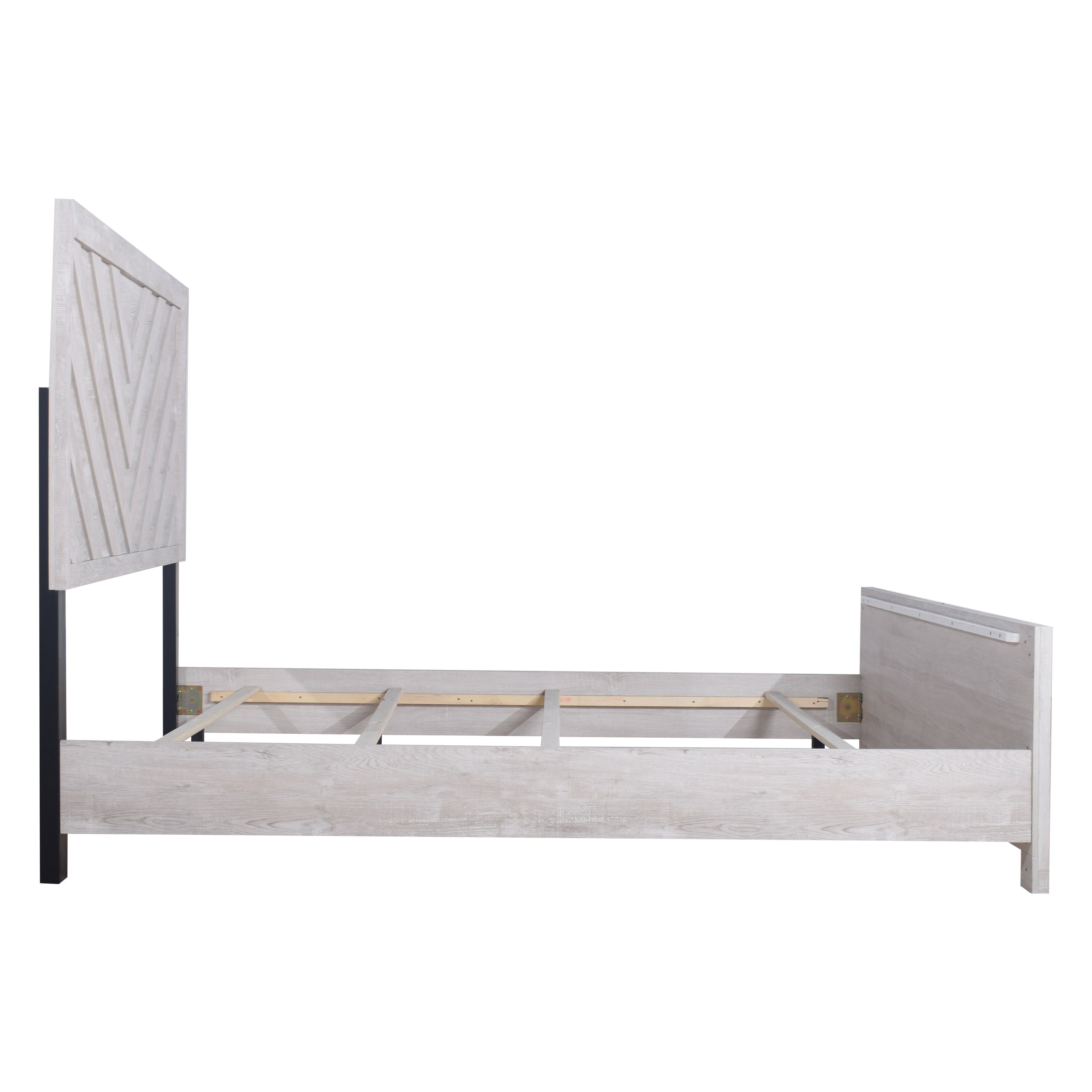 Biscayne - 6/6 Eastern King Bed - Driftwood