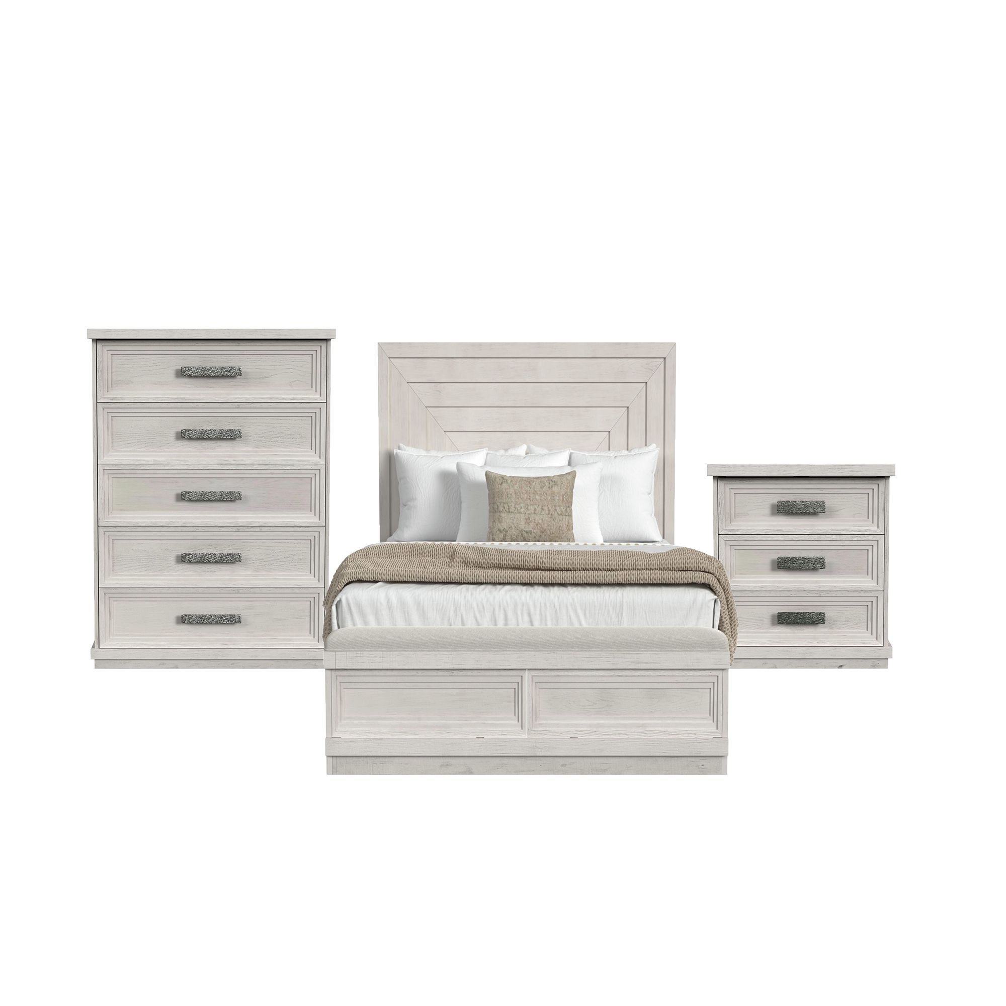 Queen · 3 Pc · Bedroom Set