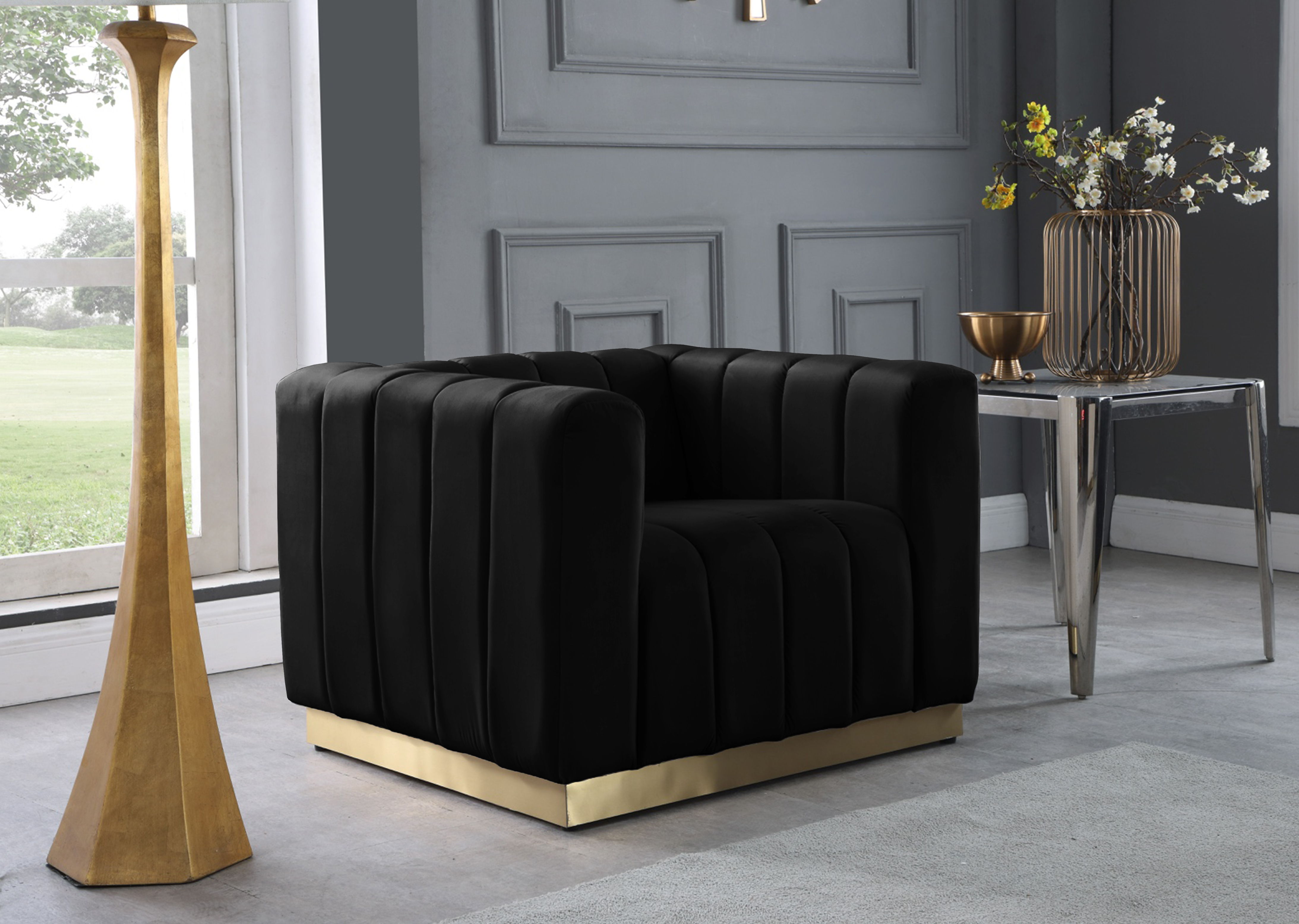 Marlon - Chair - Black