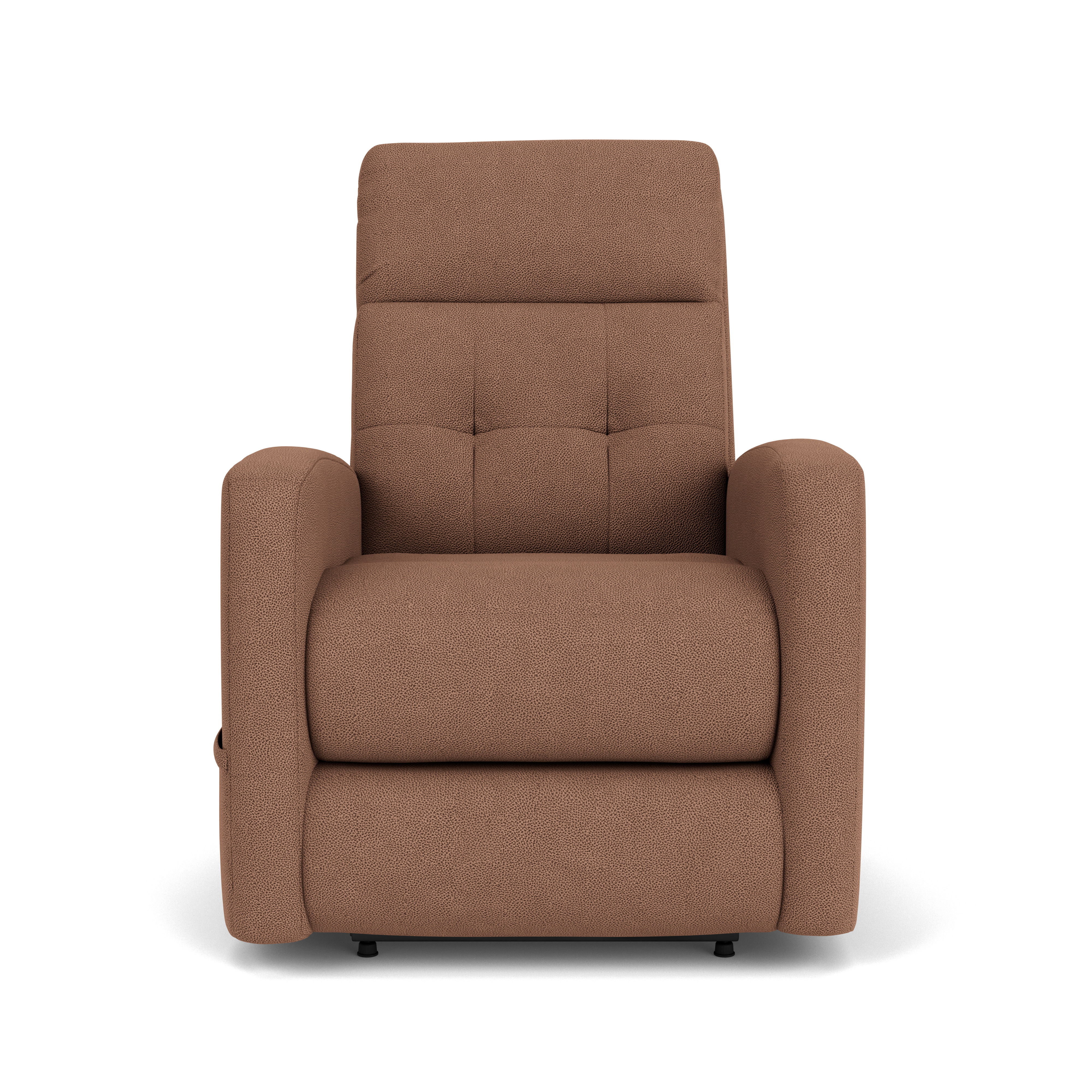 Charlotte - Transitional Fabric Power Recliner With Power Headrest & Lumbar, gray, view 3