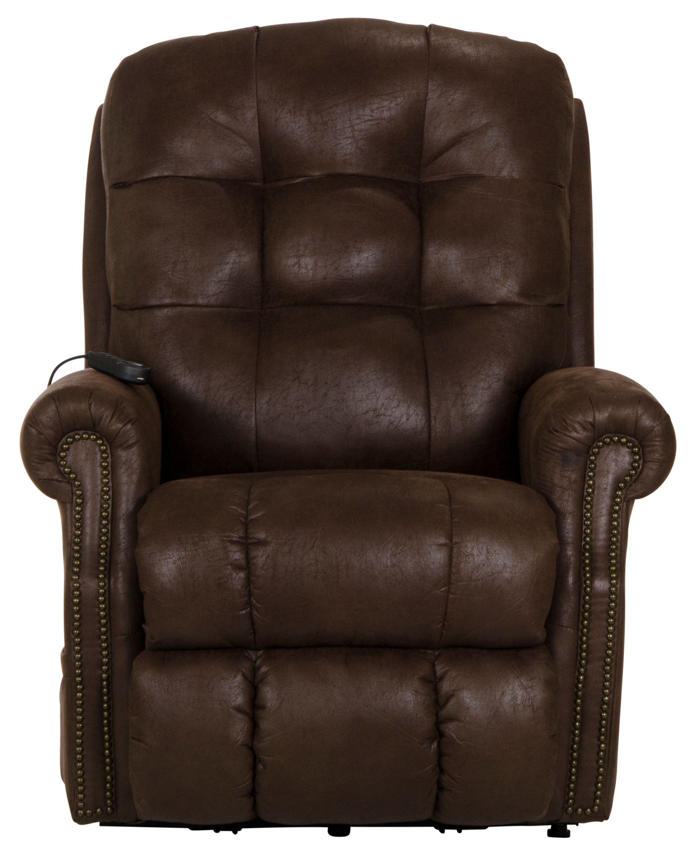 Ramsey - Power Lift Lay Flat Recliner With Heat & Massage - Sable