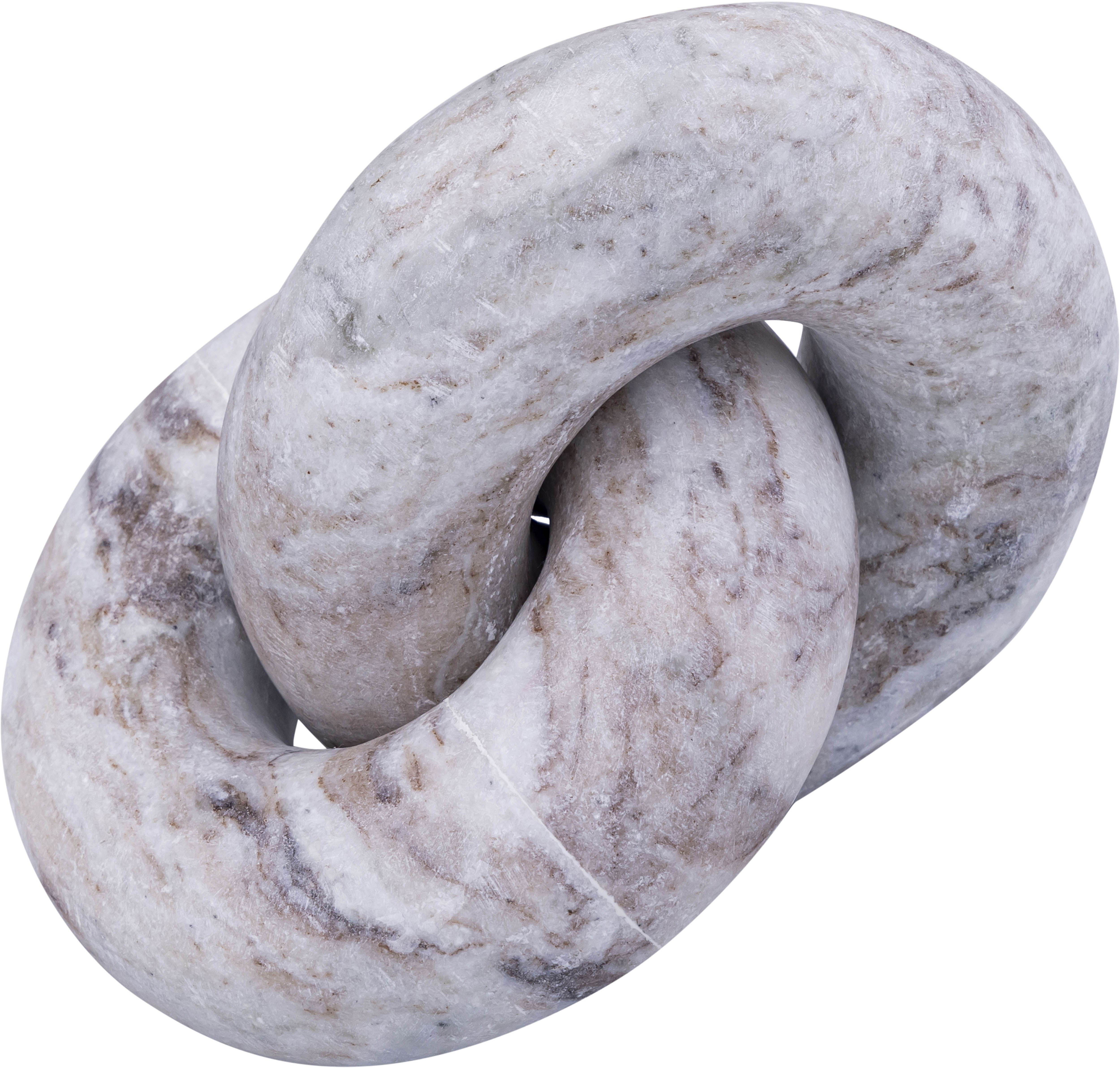 Knot - Marble Decorative - Brown