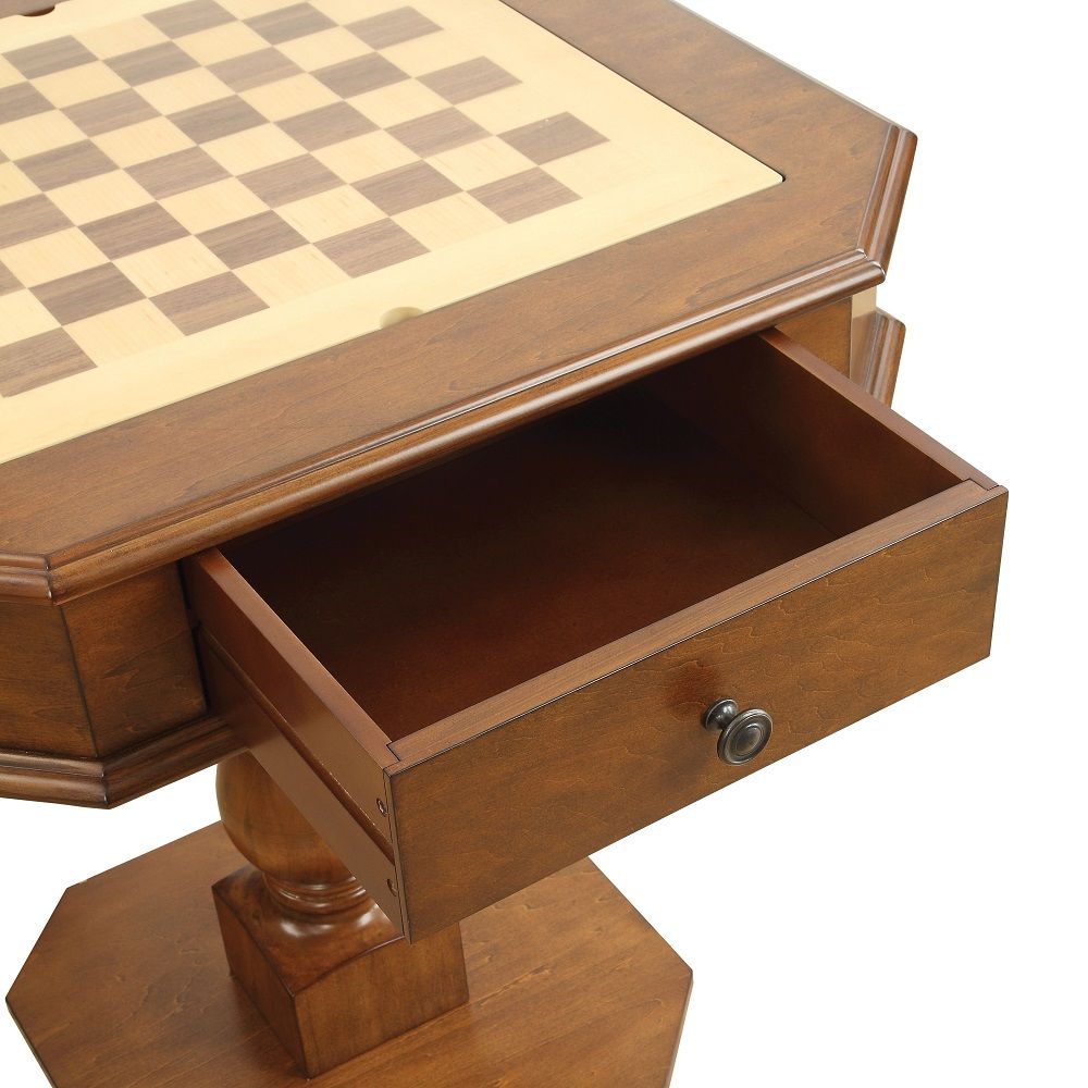 Bishop - Game Table - Cherry, dark brown, view 6