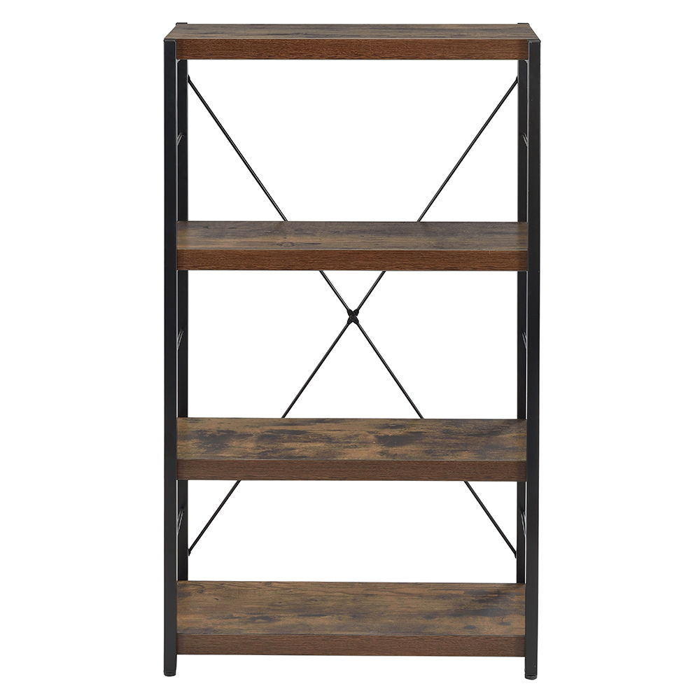 Bob - Bookshelf - Weathered Oak & Black, light brown, view 6