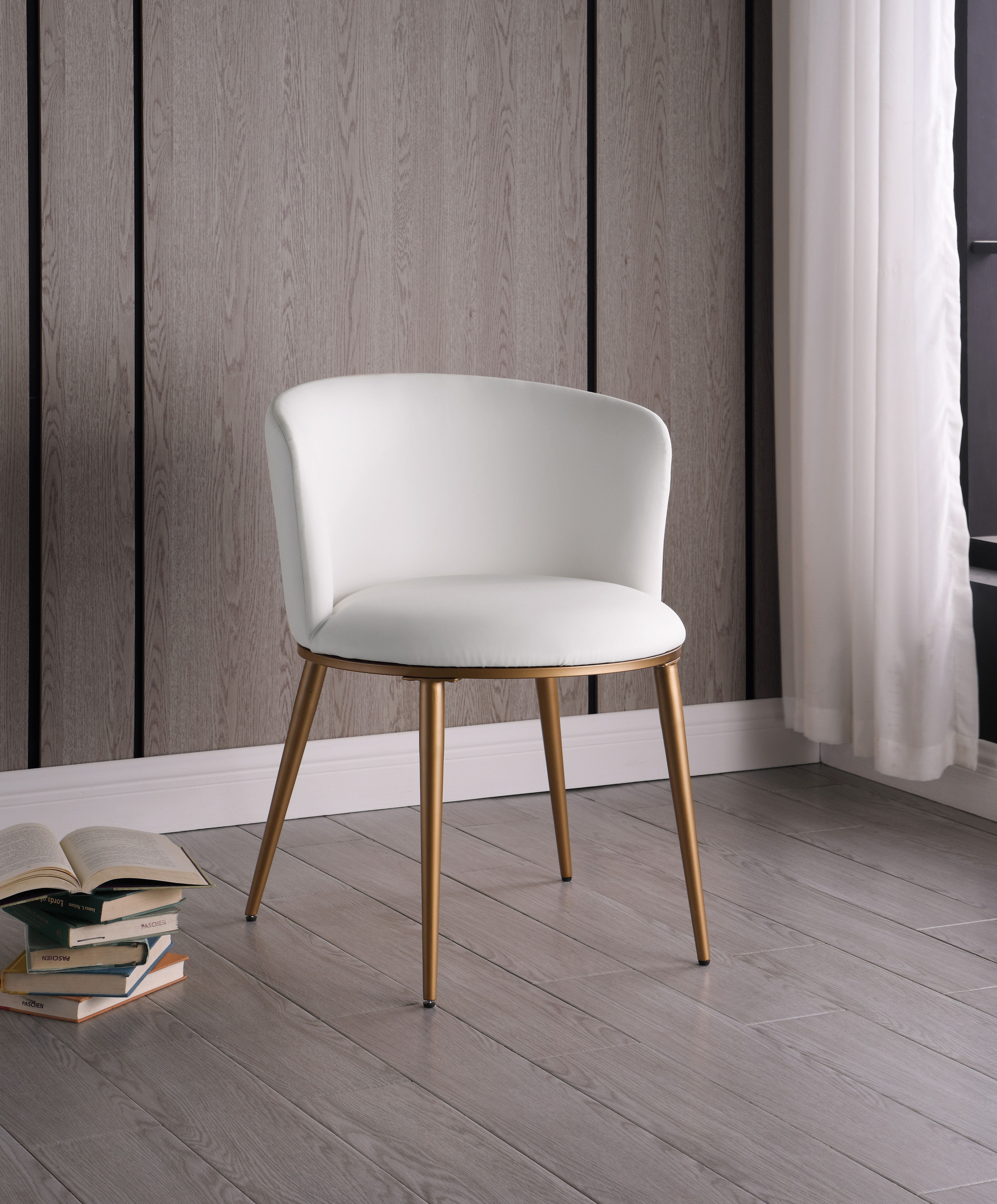 Skylar - Faux Leather Dining Chair (Set of 2) - White