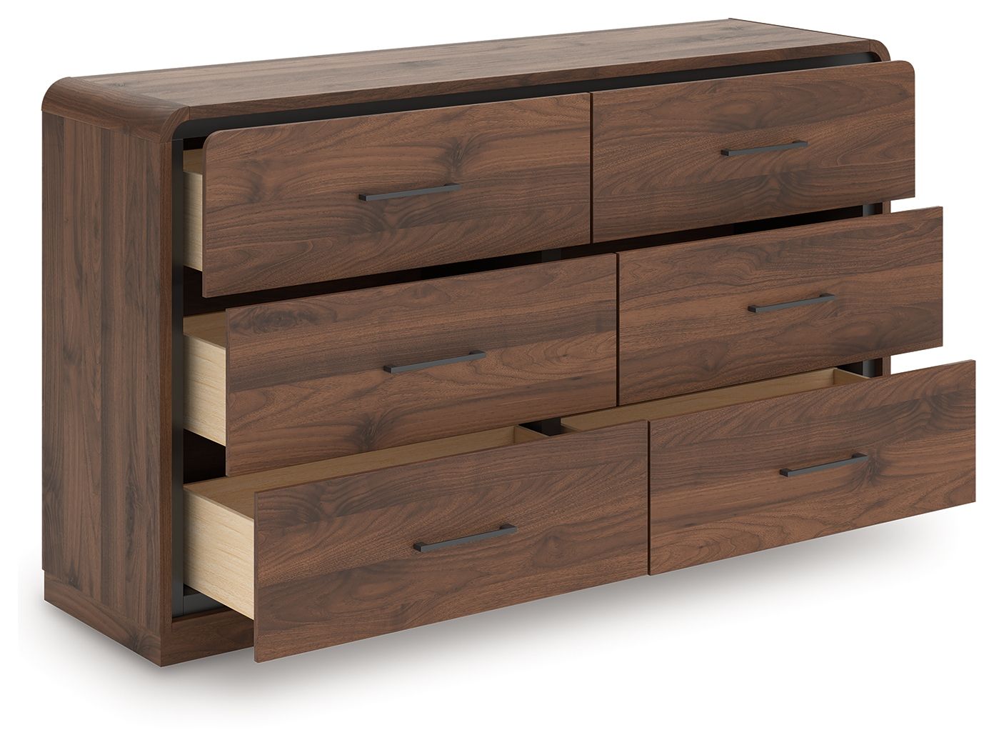 Ashley Furniture Fortlorn - Dresser - Walnut Brown - Image 4