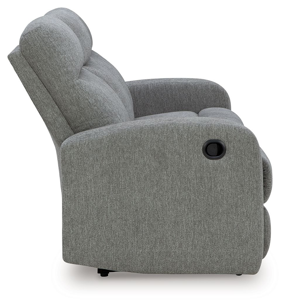 Ashley Furniture Gauntlet - Reclining Sofa - Sterling - Image 5