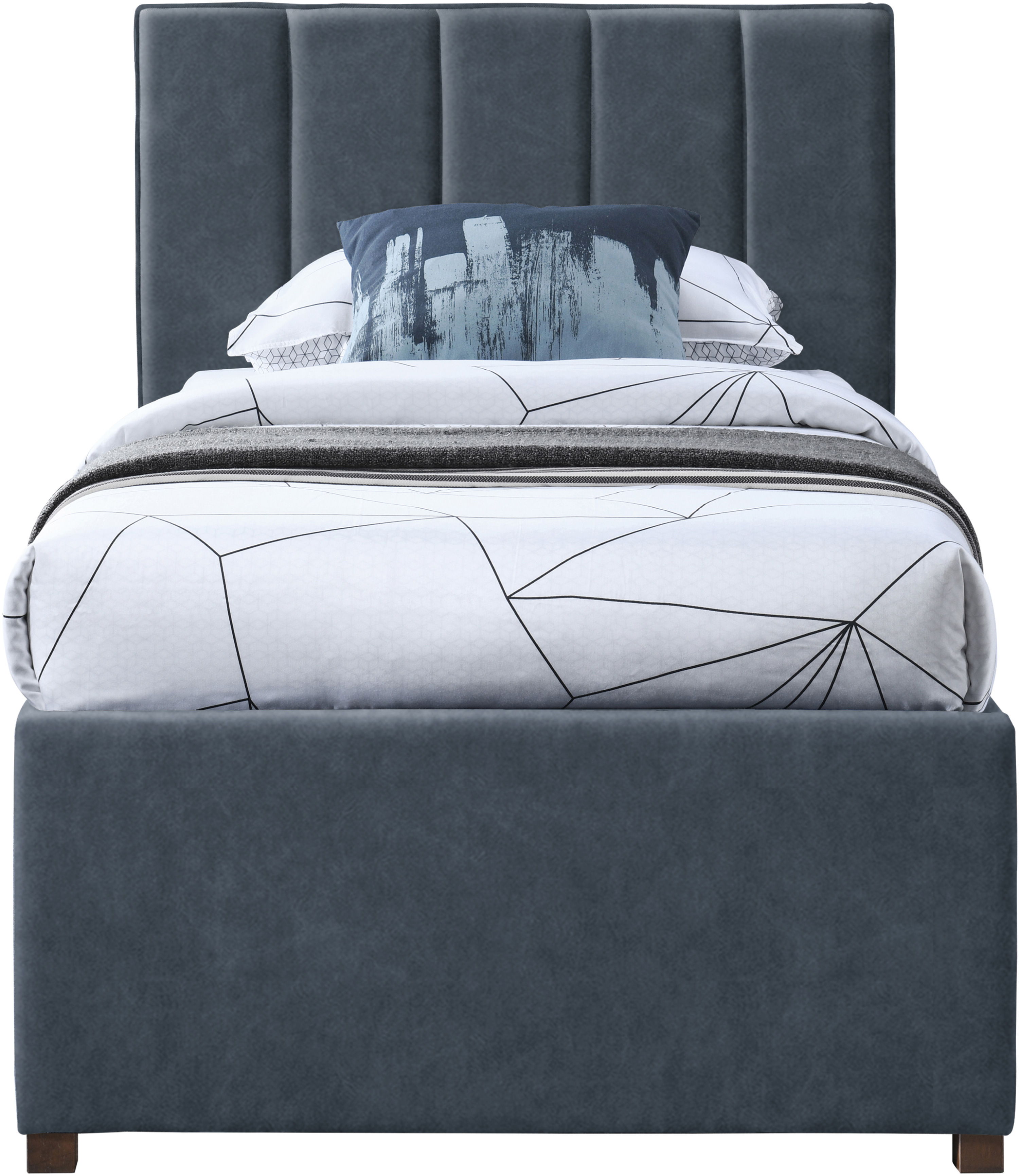Hudson - Twin Trundle Bed - Navy