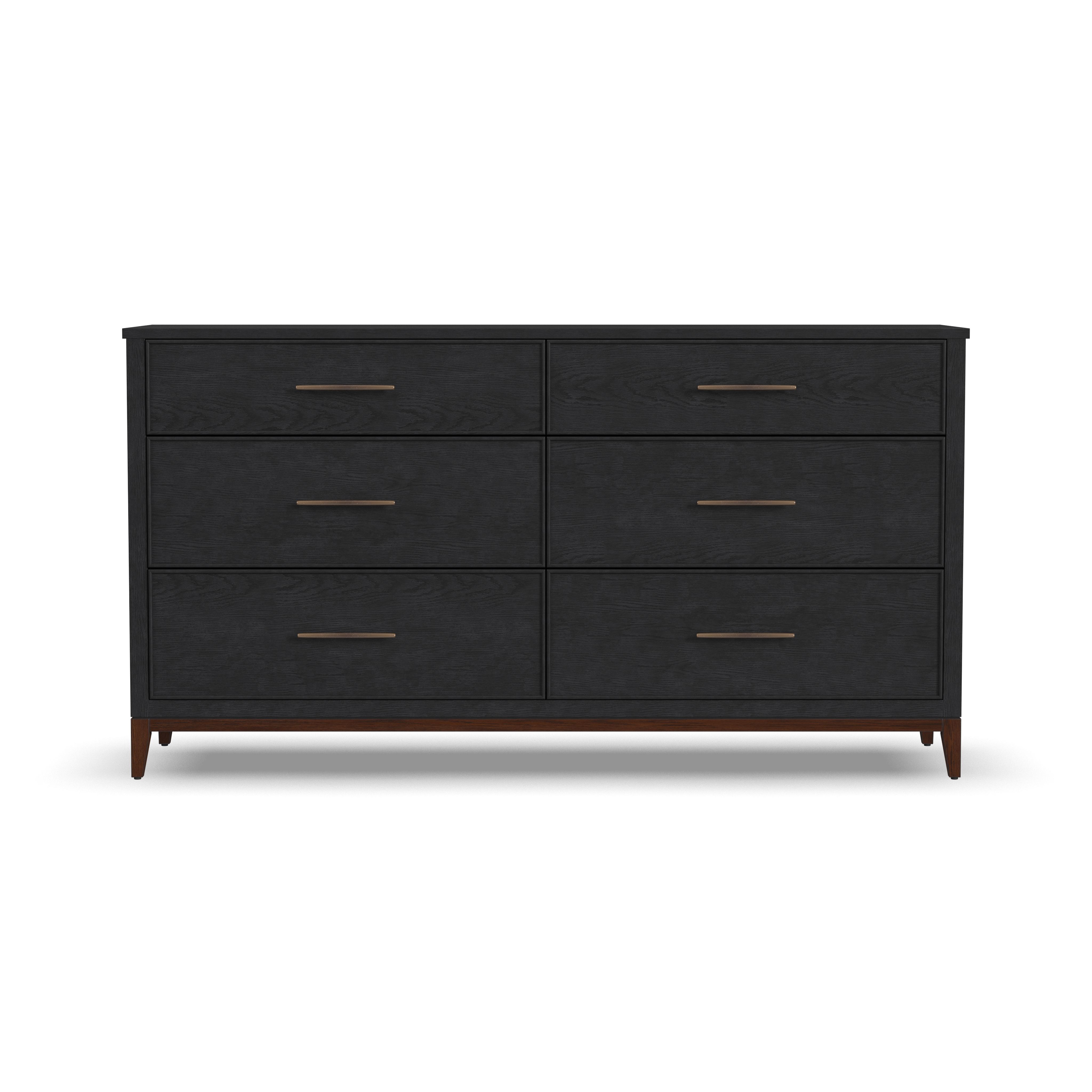 Waterfall - Dresser - Black, black, view 2