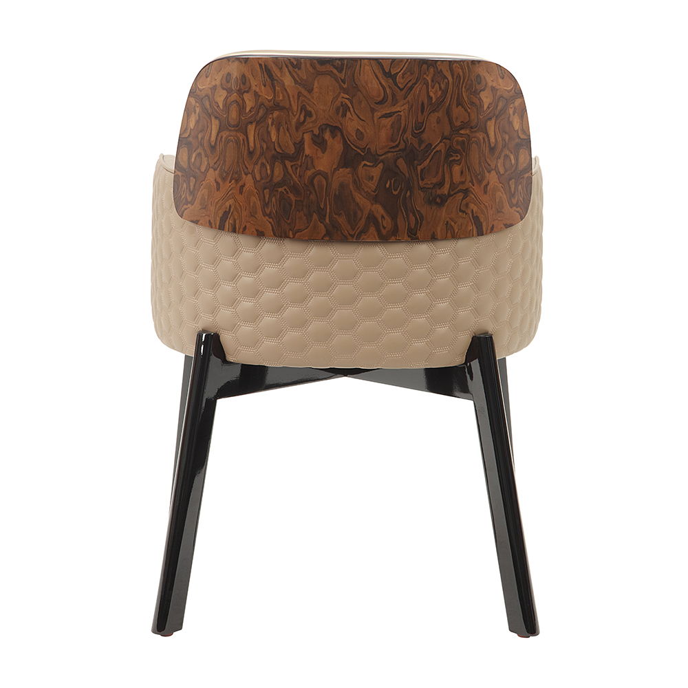 Jamonica - Arm Chair - Brown, light brown, view 4