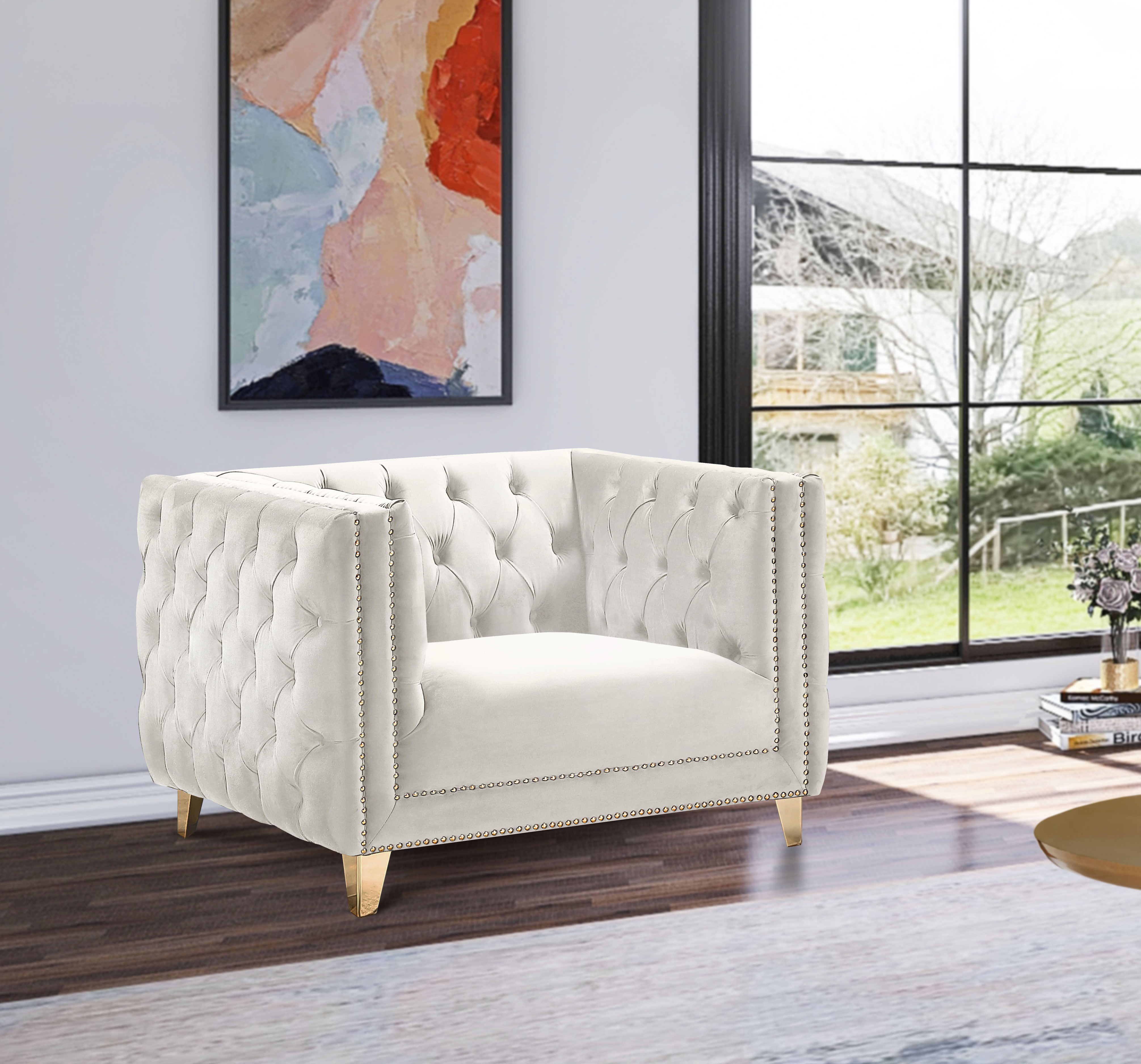 Michelle - Chair - Cream