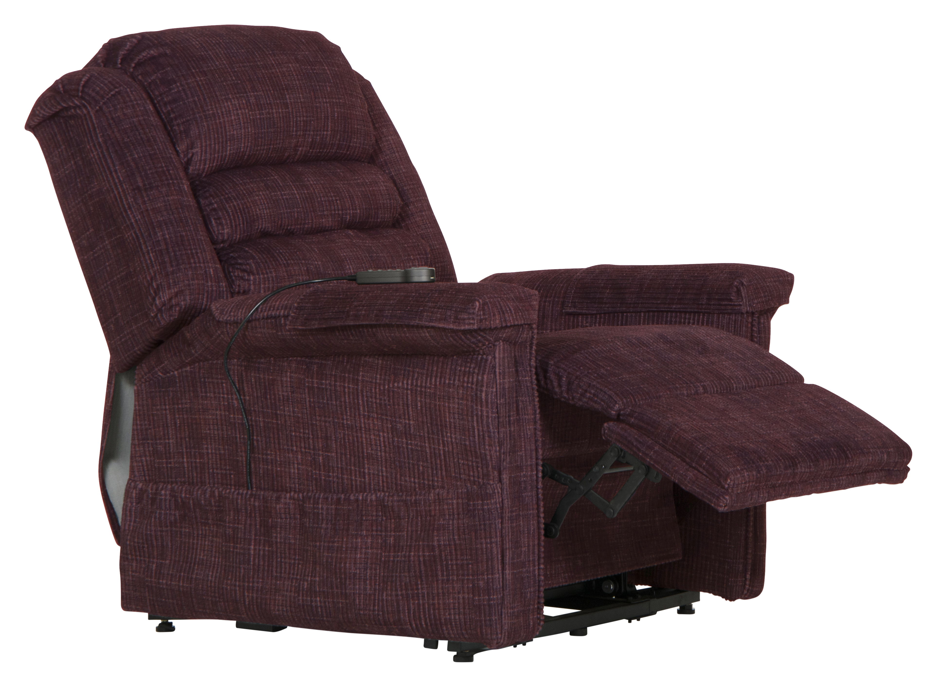 Soother - Power Lift Recliner - Wine