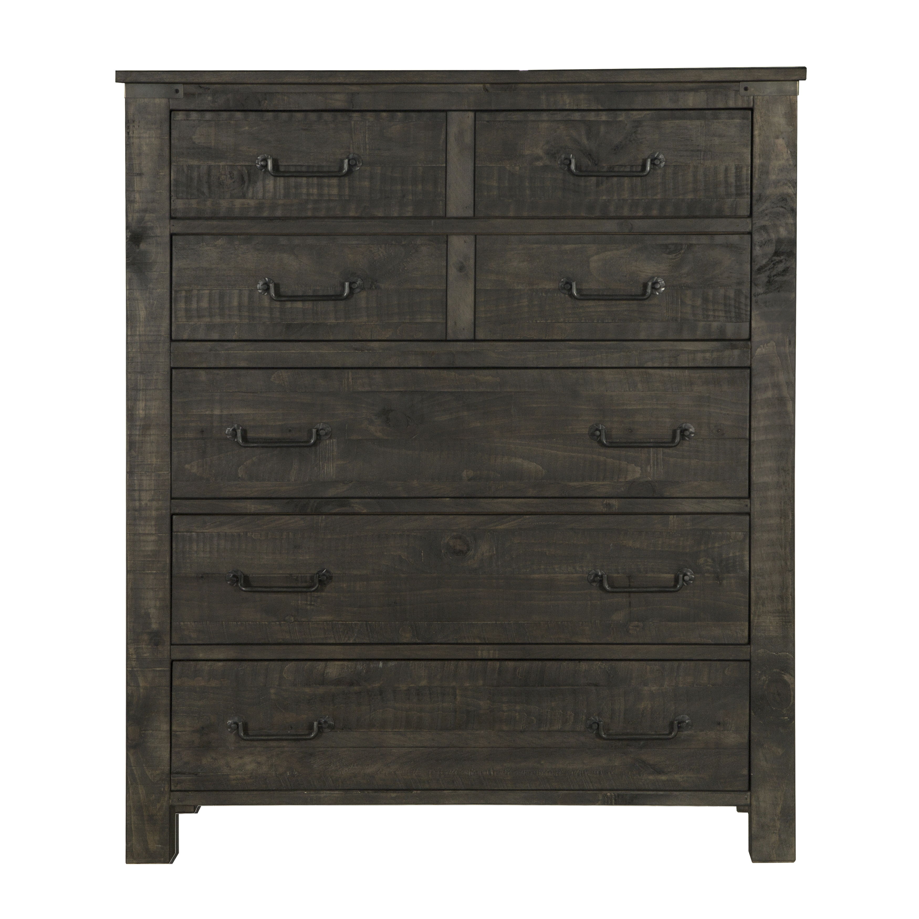 Abington - 5 Drawer Chest - Weathered Charcoal Image