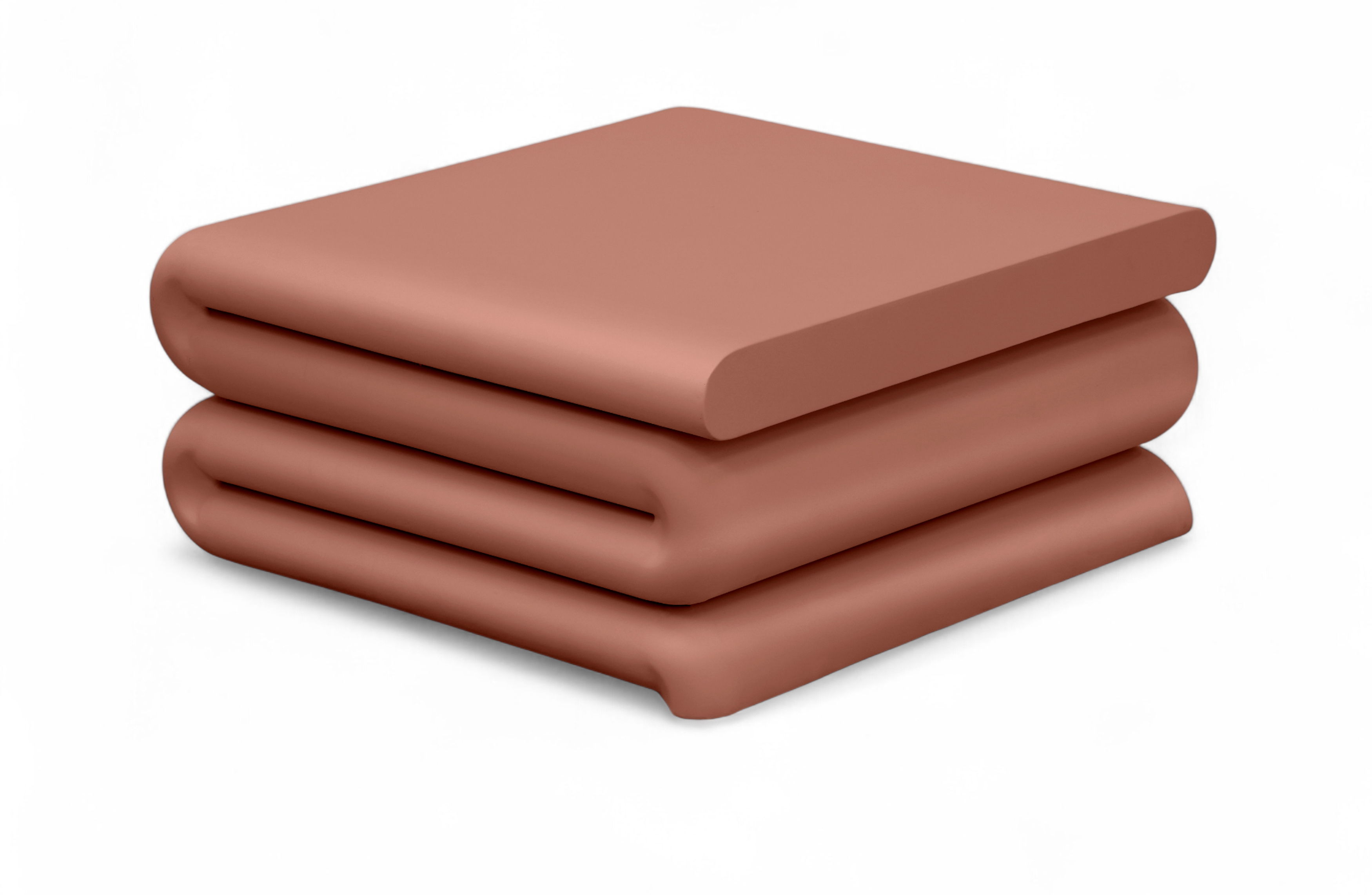 Roland - Iron Coffee Table - Terracotta