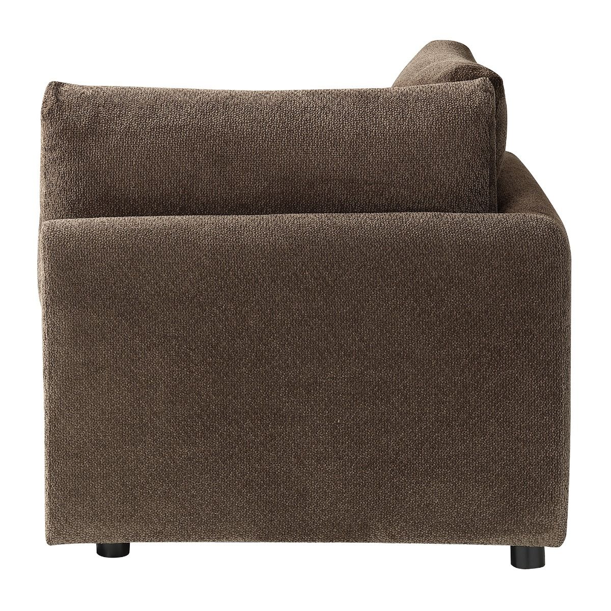 Theodore - Modular Wedge - Brown Chenille, dark brown, view 4