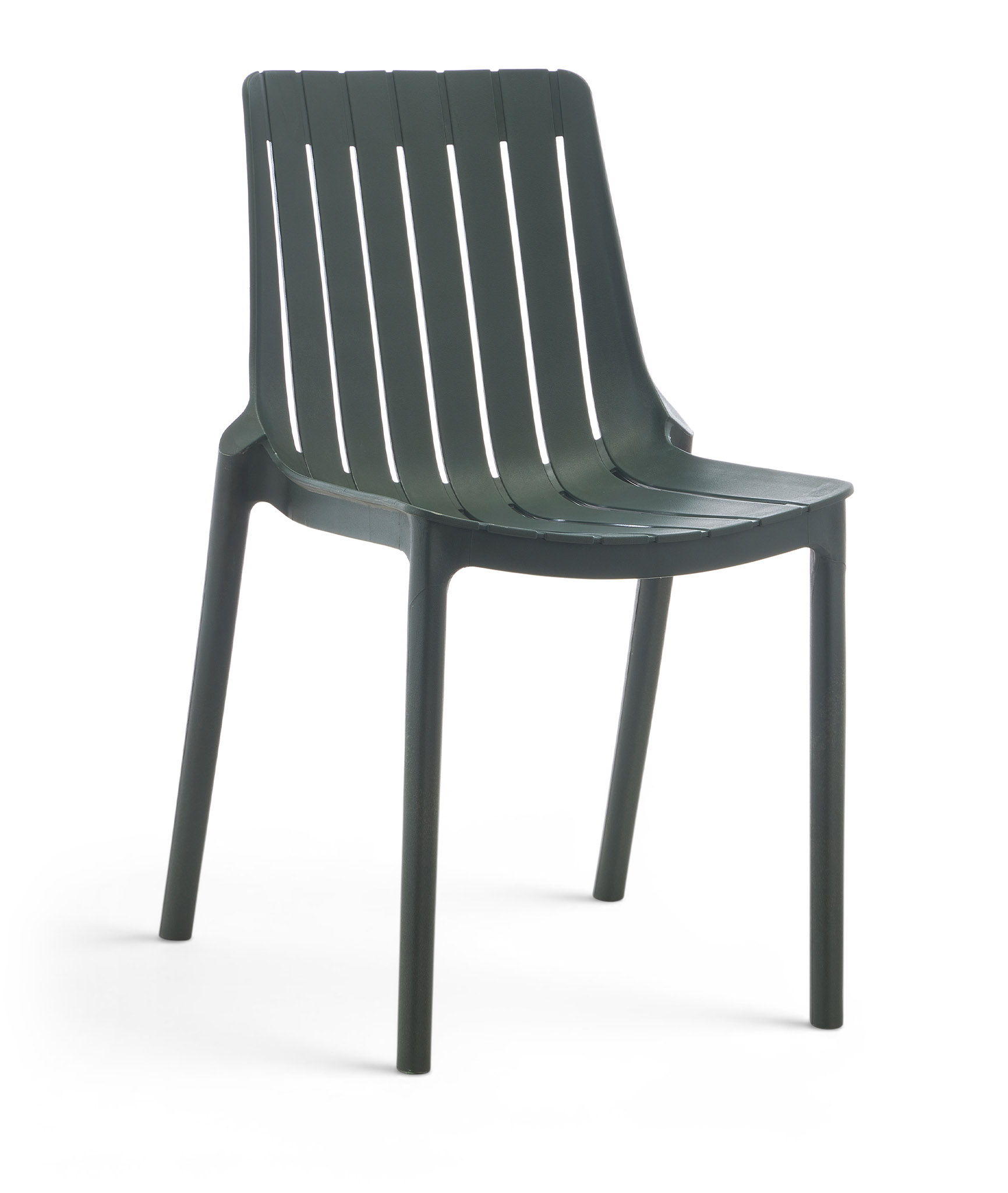 Marilla - Polypropylene Outdoor Patio Dining Chair (Set of 4) - Green