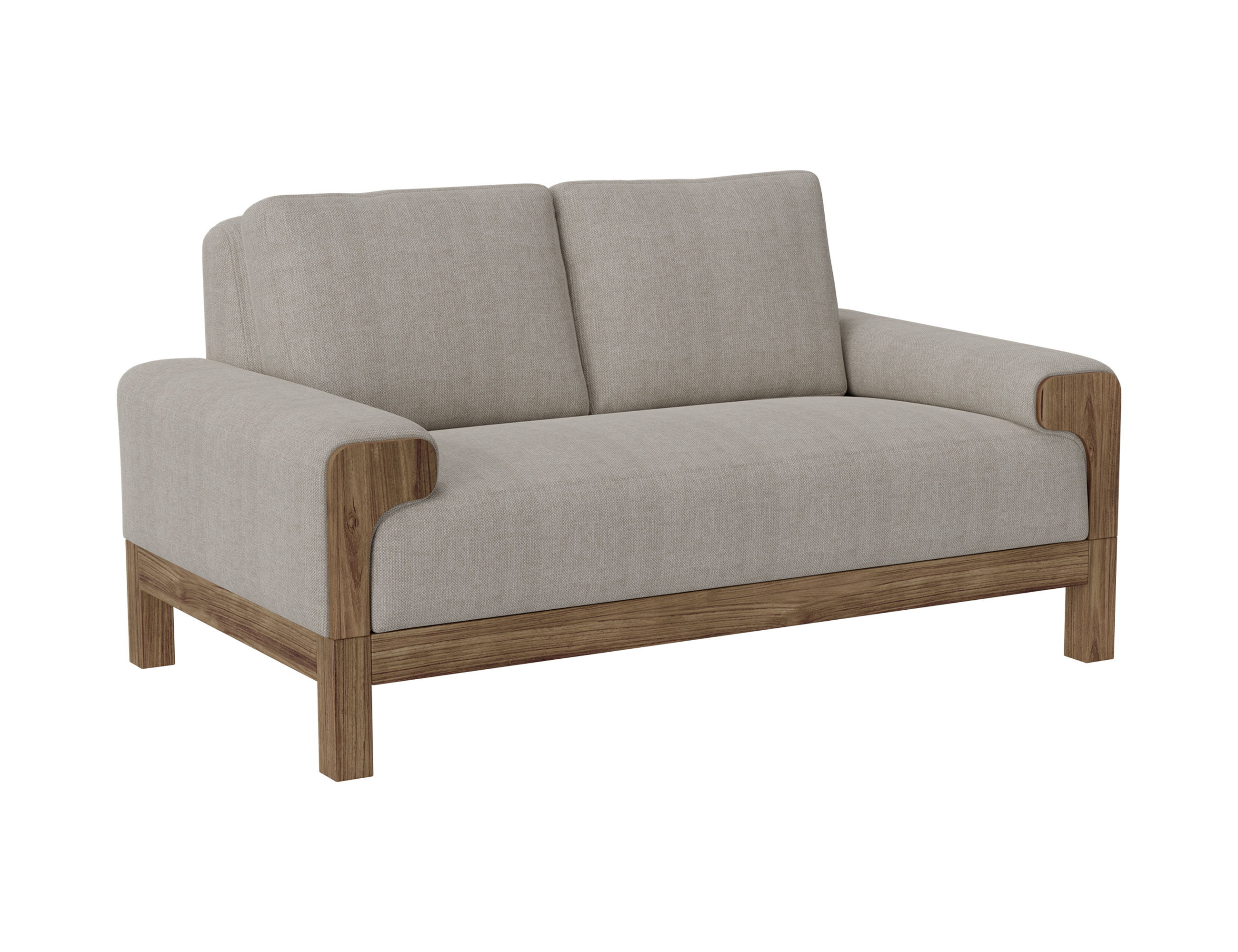 International Furniture Direct Sedona - Loveseat - Agreeable Gray