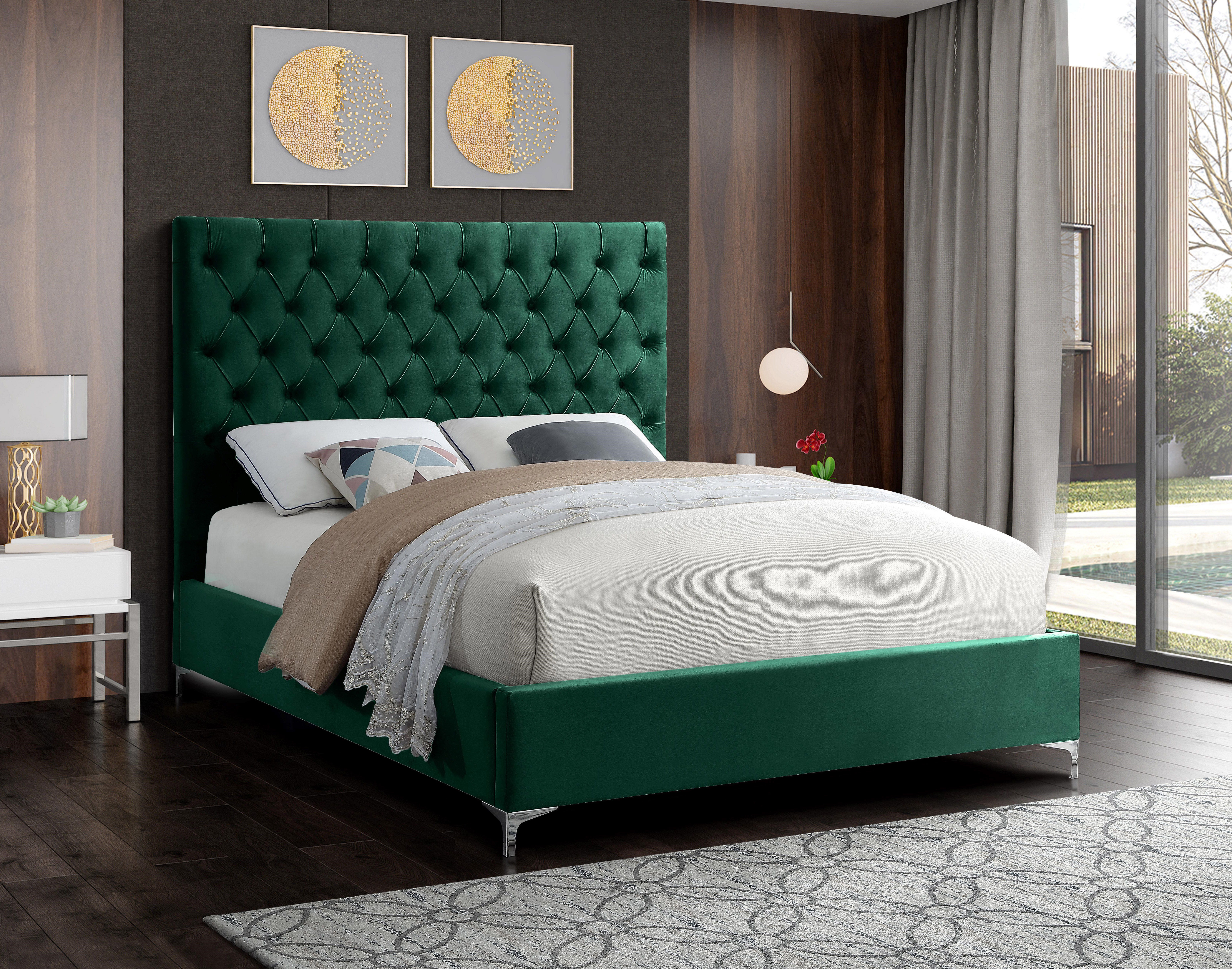 Cruz - King Bed - Green