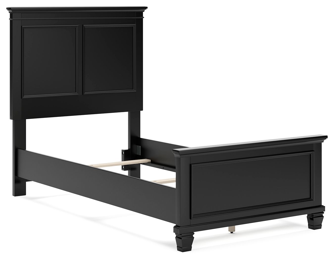 Ashley Furniture Lanolee - Twin Panel Bed - Black - Image 4