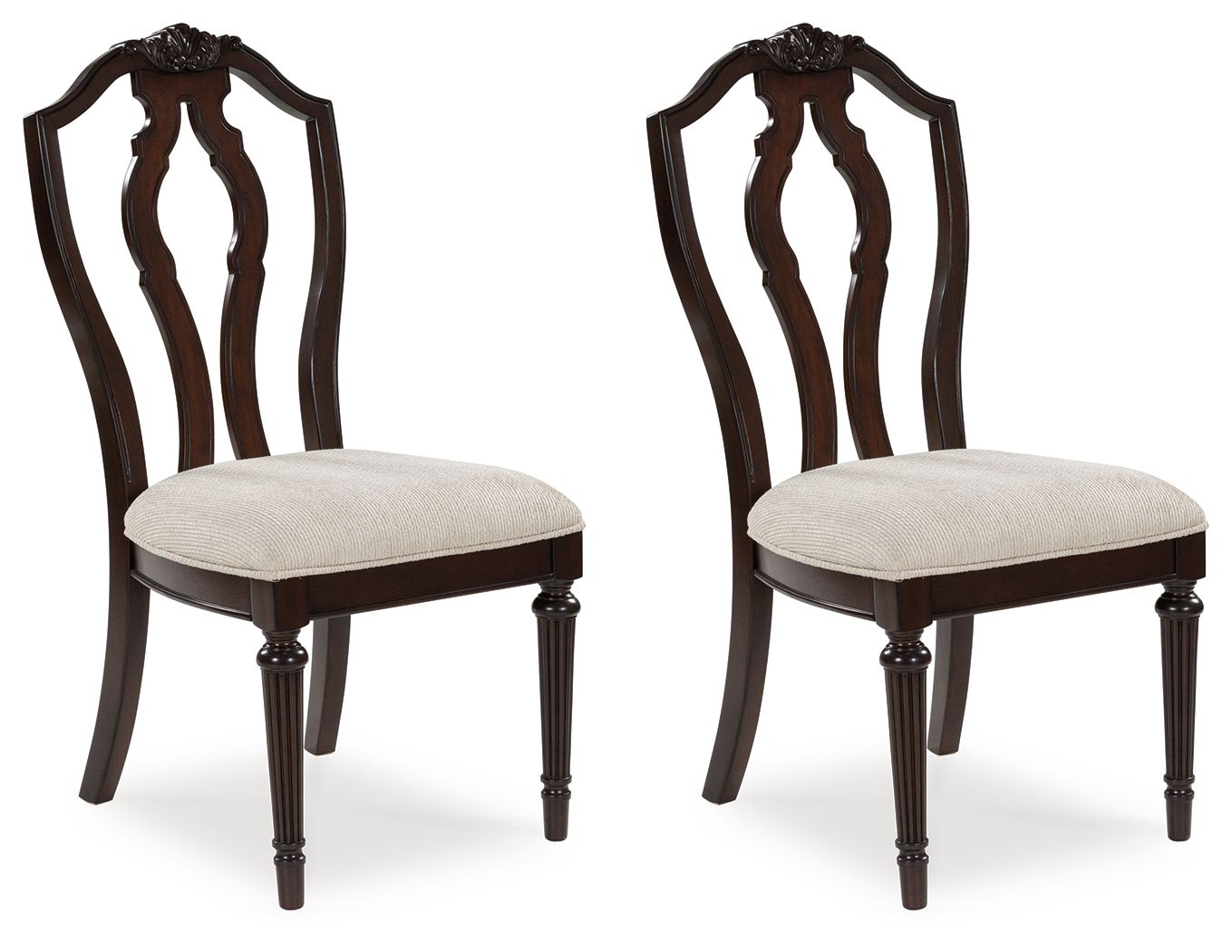Ashley Furniture Lavinton - 8 Pc. - Dining Room Extension Table, 6 Side Chairs, Server - Brown - Image 8