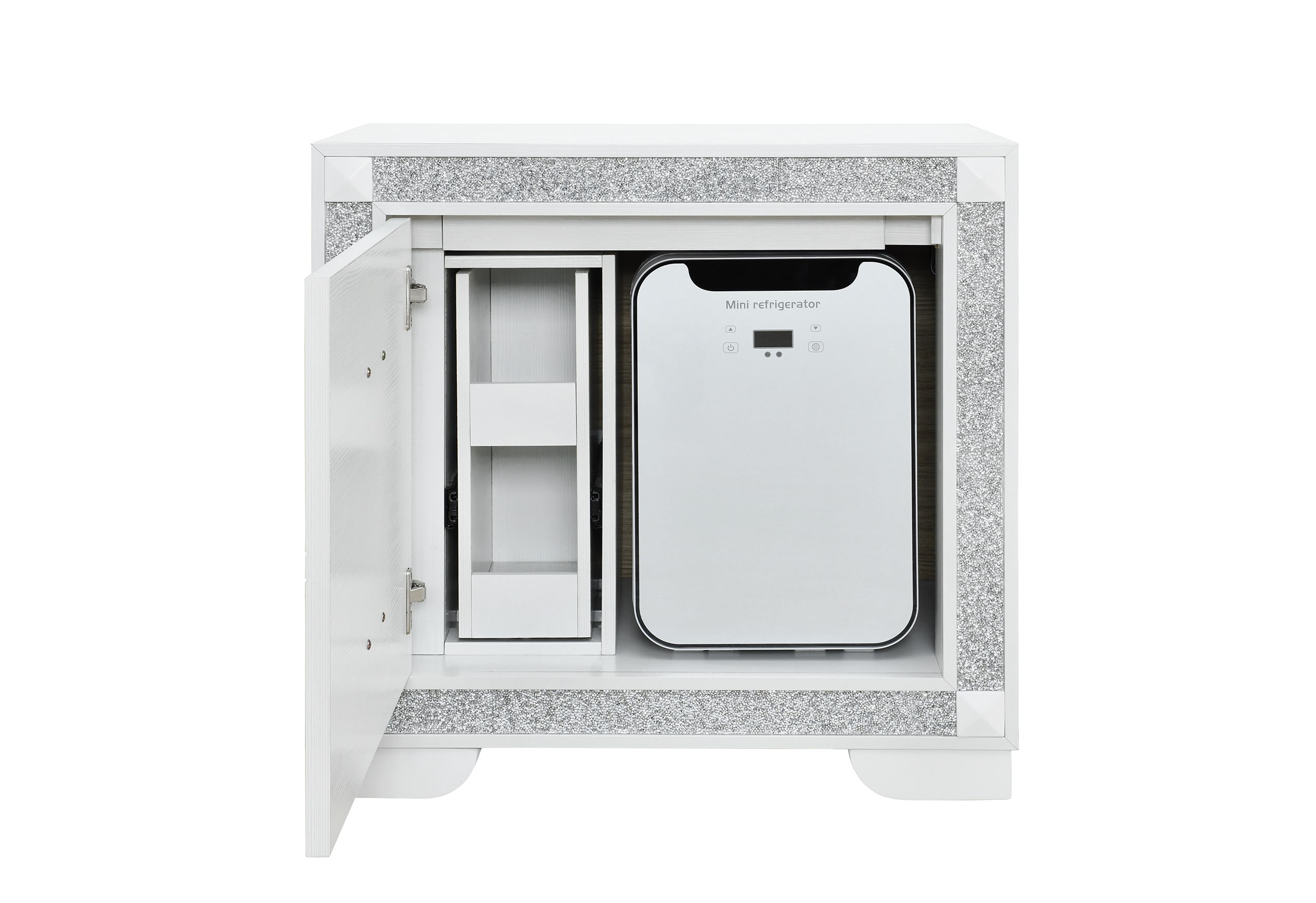 Nightstand With Cooler And Speaker