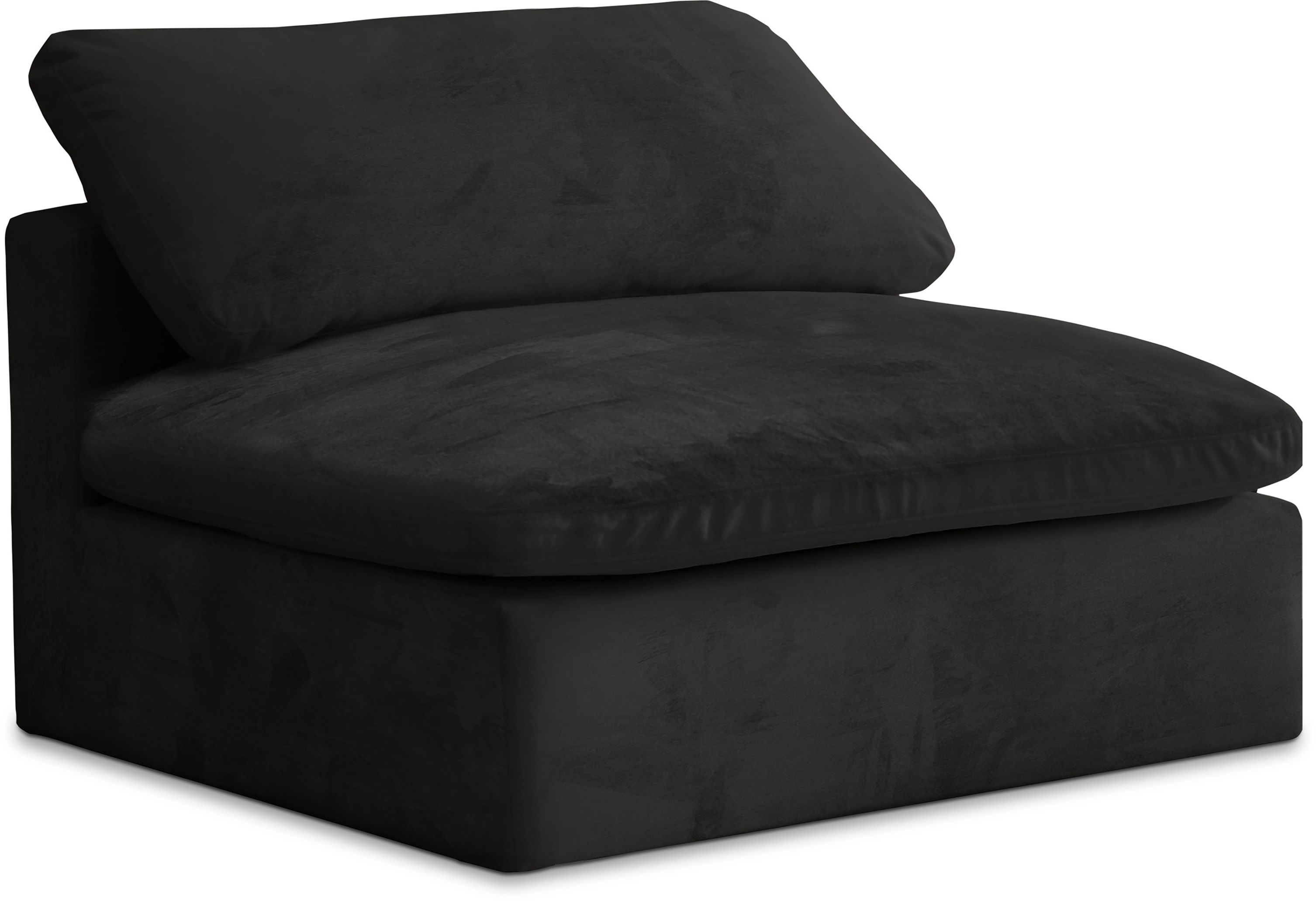 Cozy - Armless Chair - Black