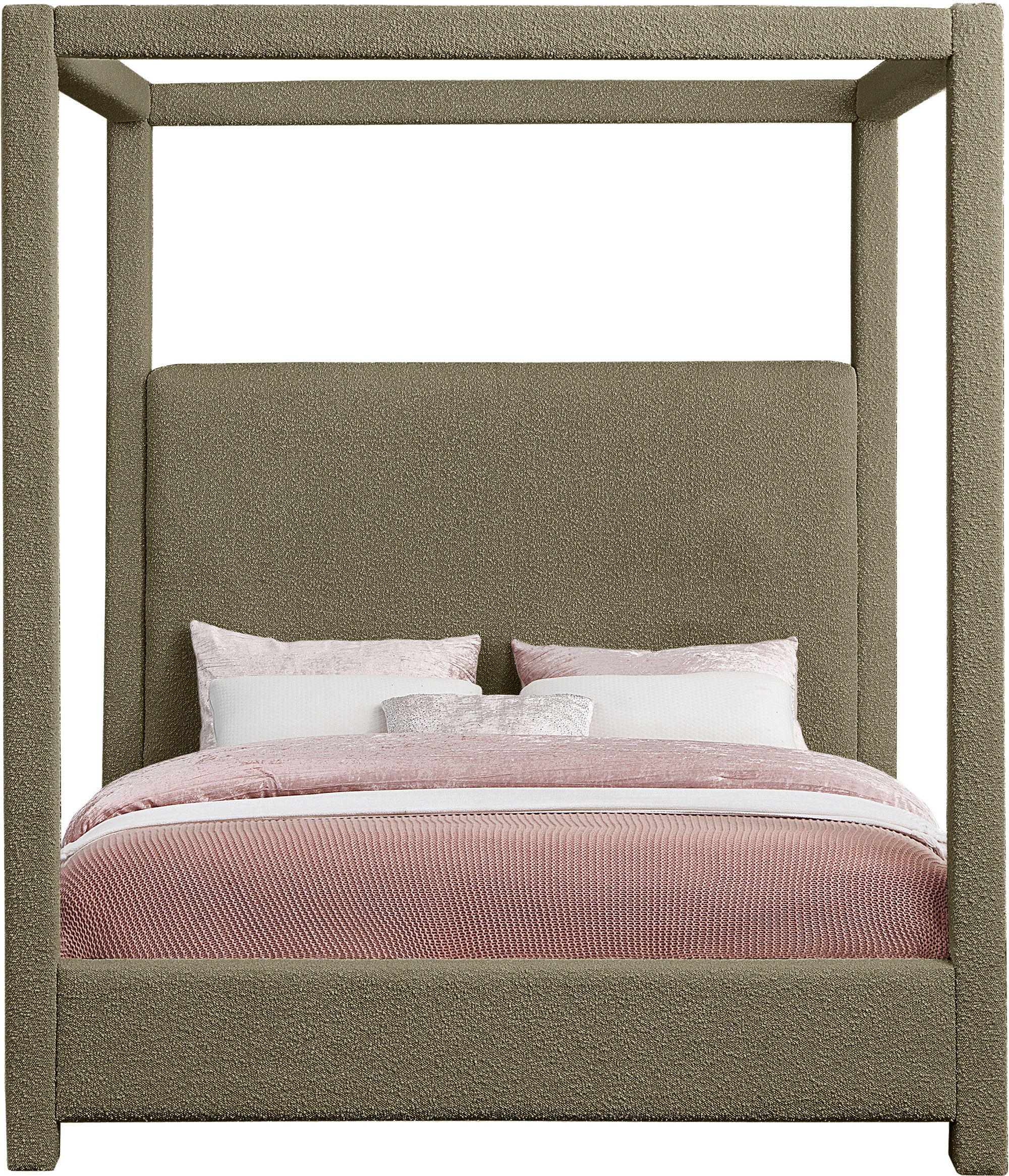 Eden - Queen Bed - Olive